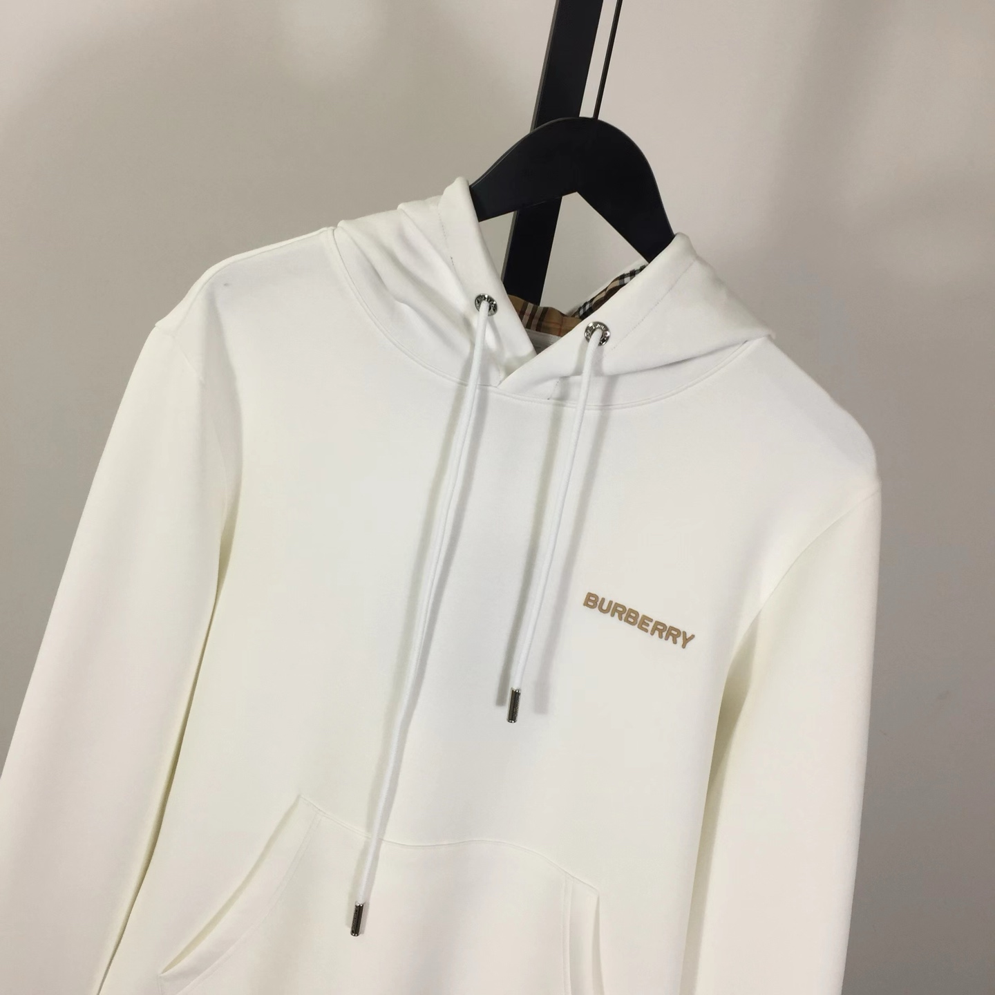 Burberry Cotton Hooded Sweatshirt - FashionPlug