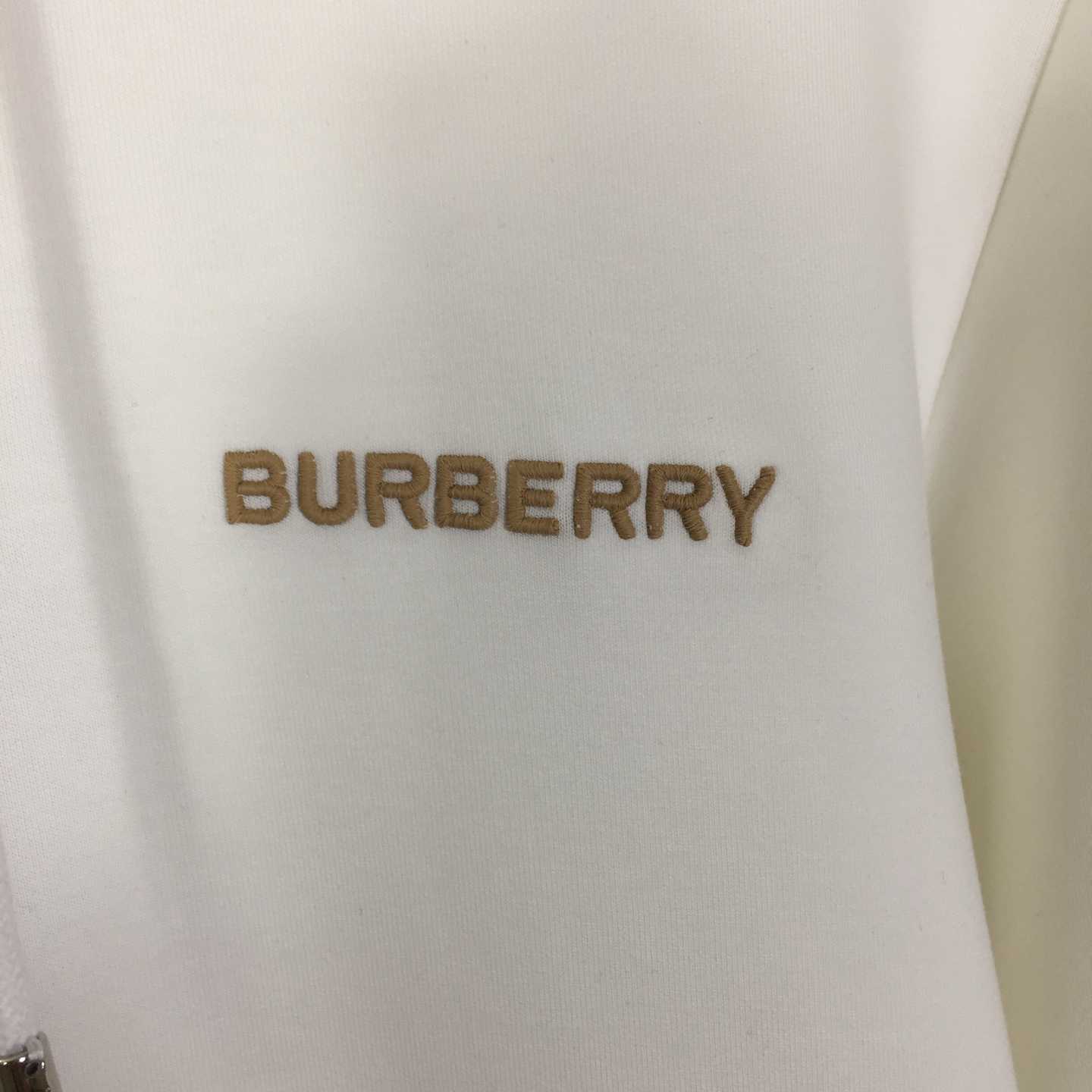 Burberry Cotton Hooded Sweatshirt - FashionPlug