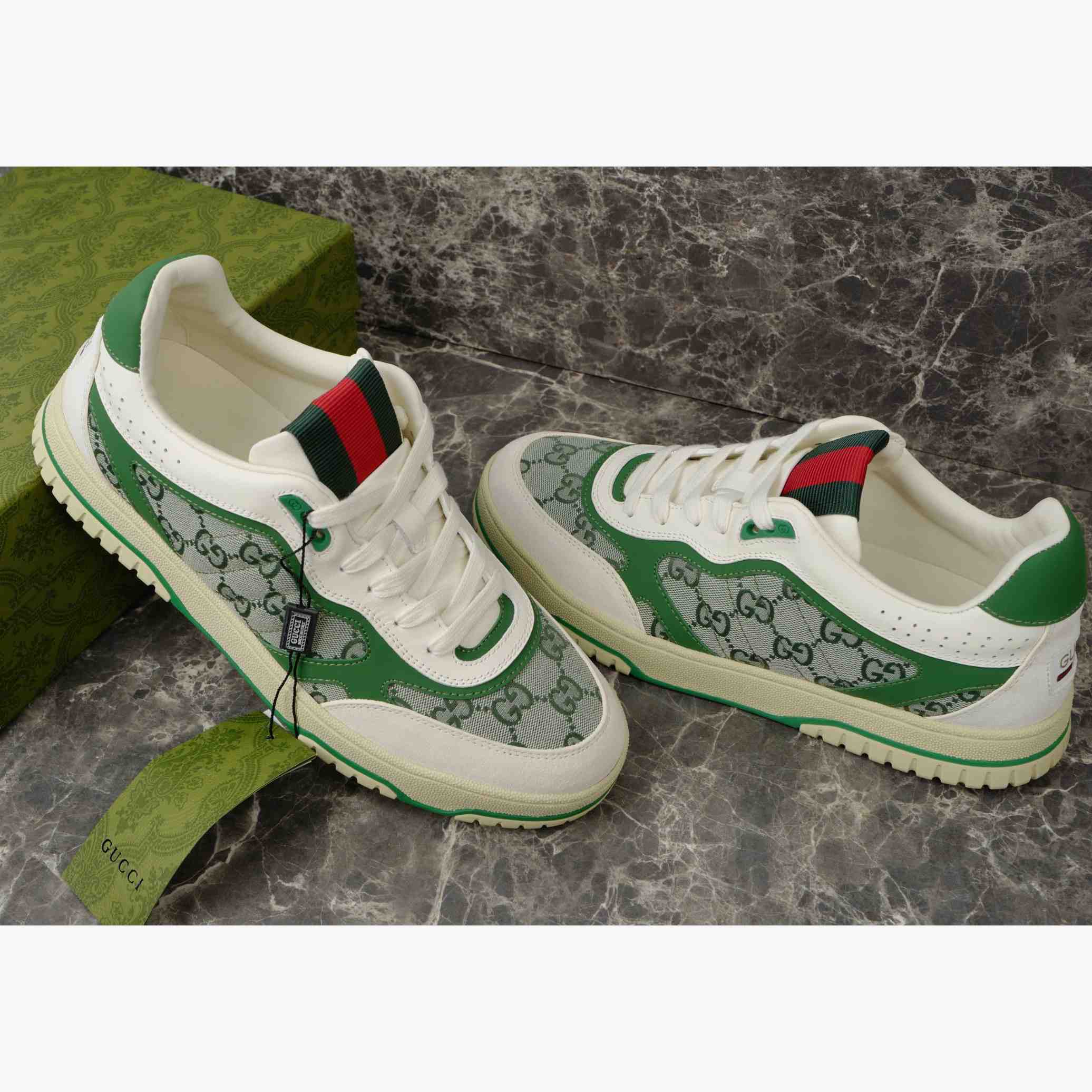 Gucci Re-Web Sneaker - FashionPlug