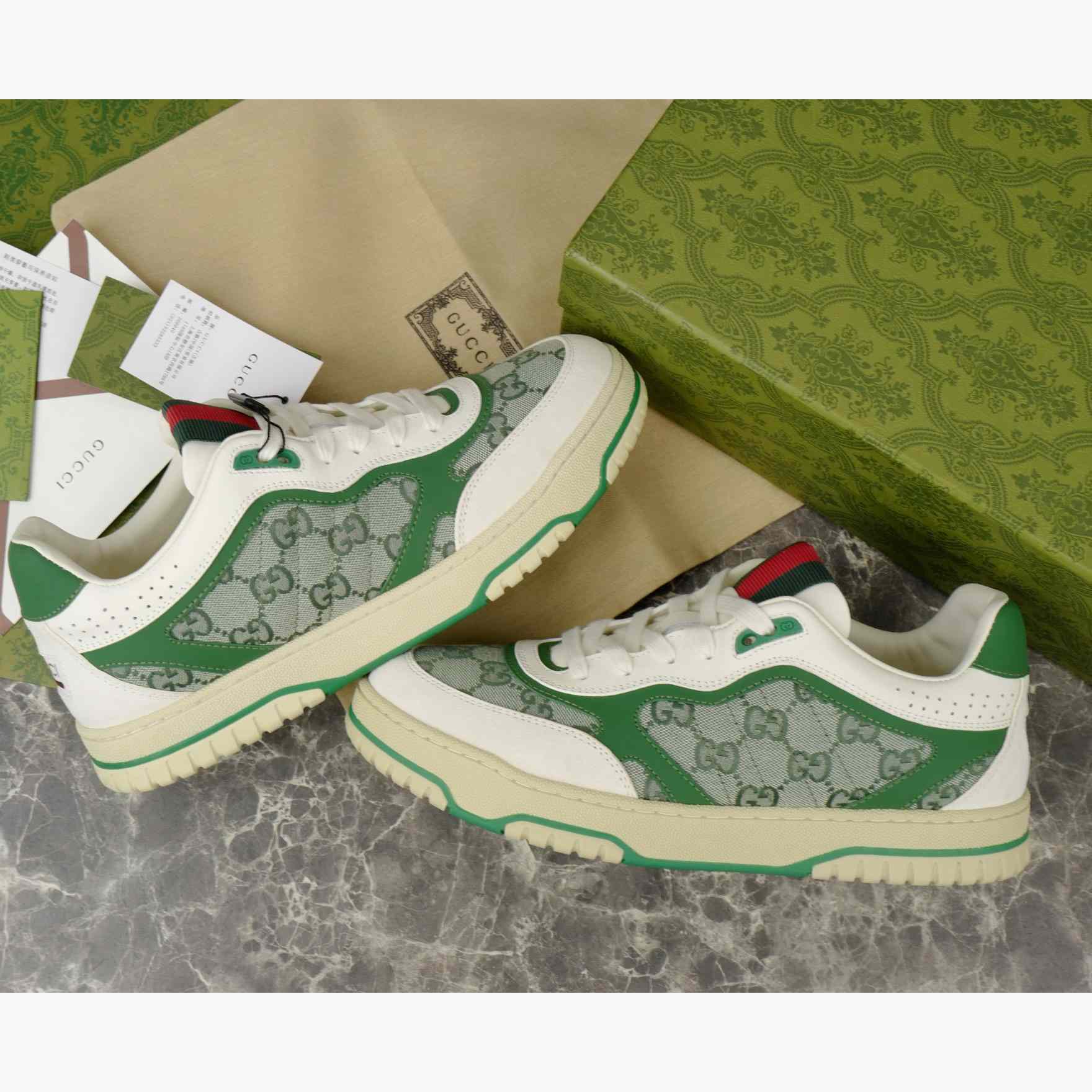 Gucci Re-Web Sneaker - FashionPlug