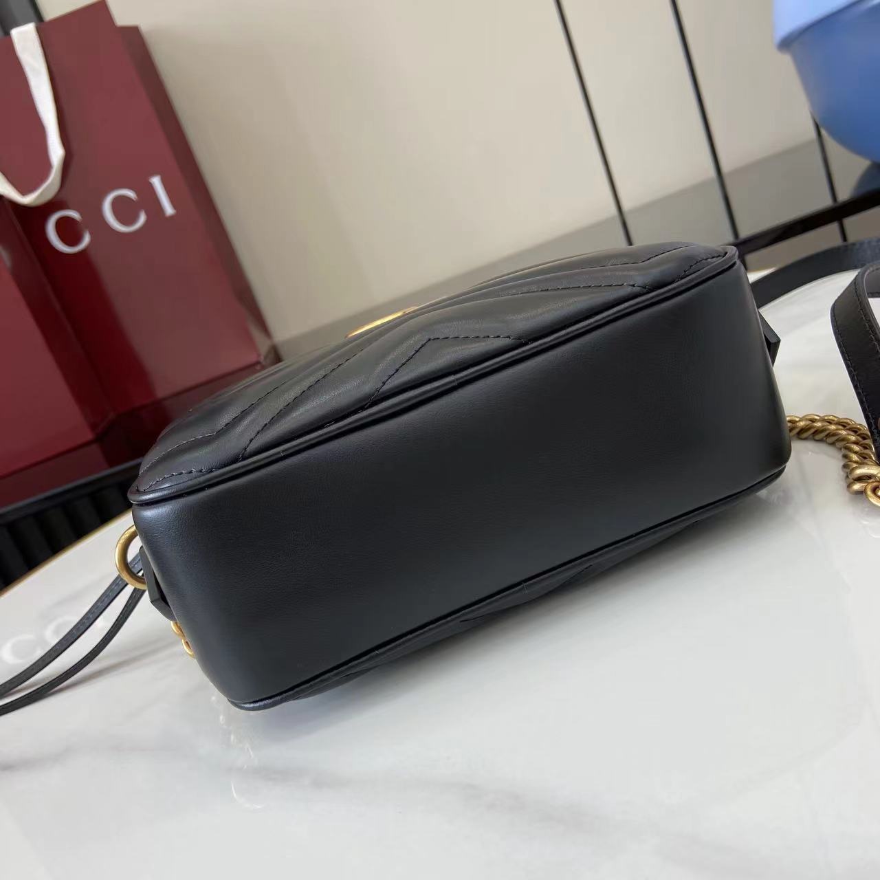 Gucci GG Marmont mini camera bag - FashionPlug