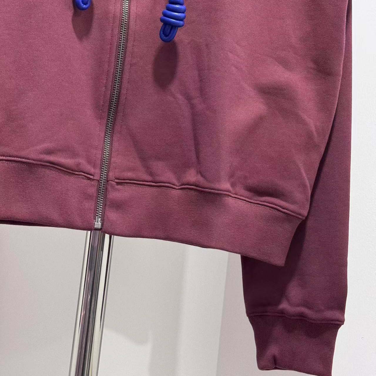 Loewe Zip-up Hoodie In Cotton - FashionPlug