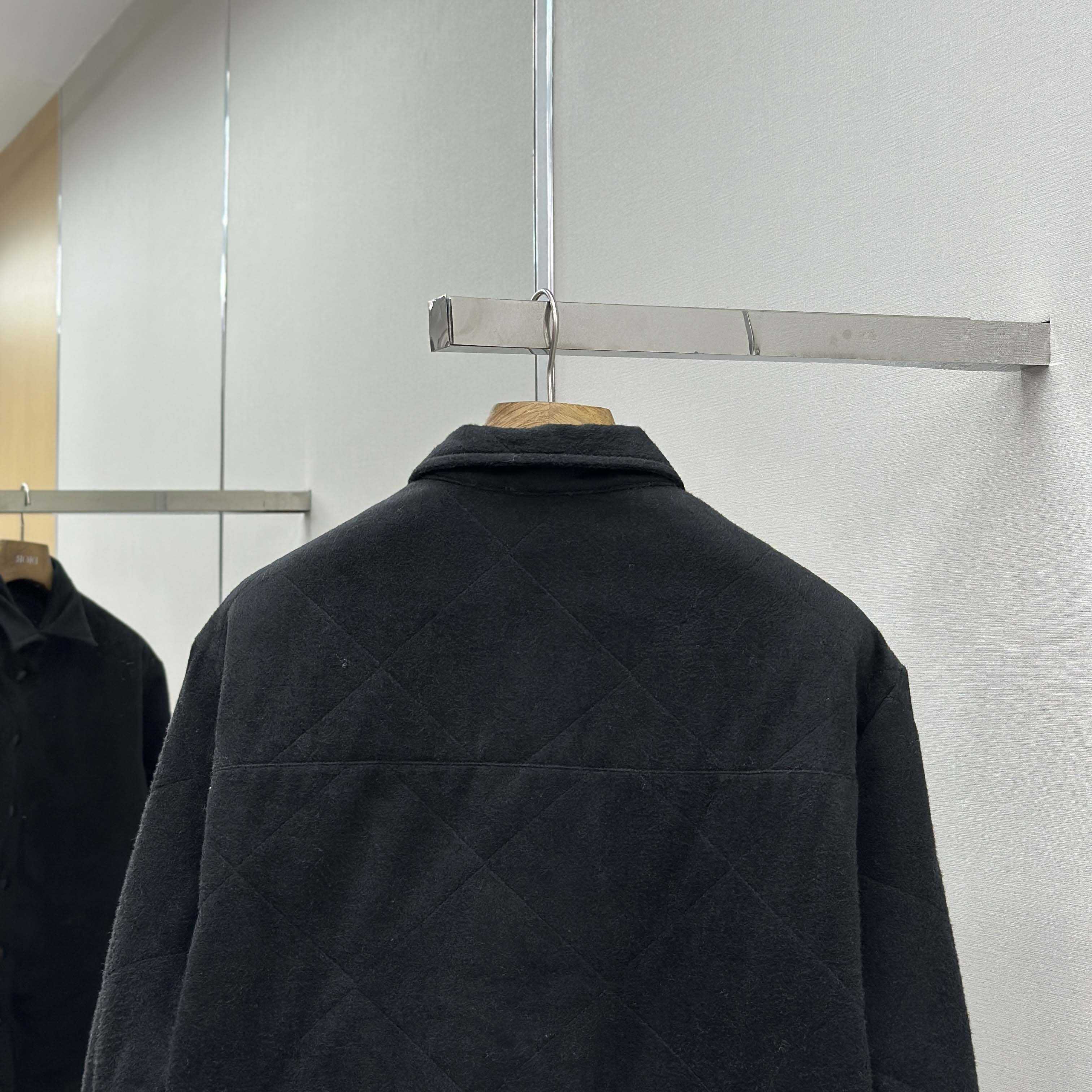 Prada Quilted Cashmere Shirt - FashionPlug