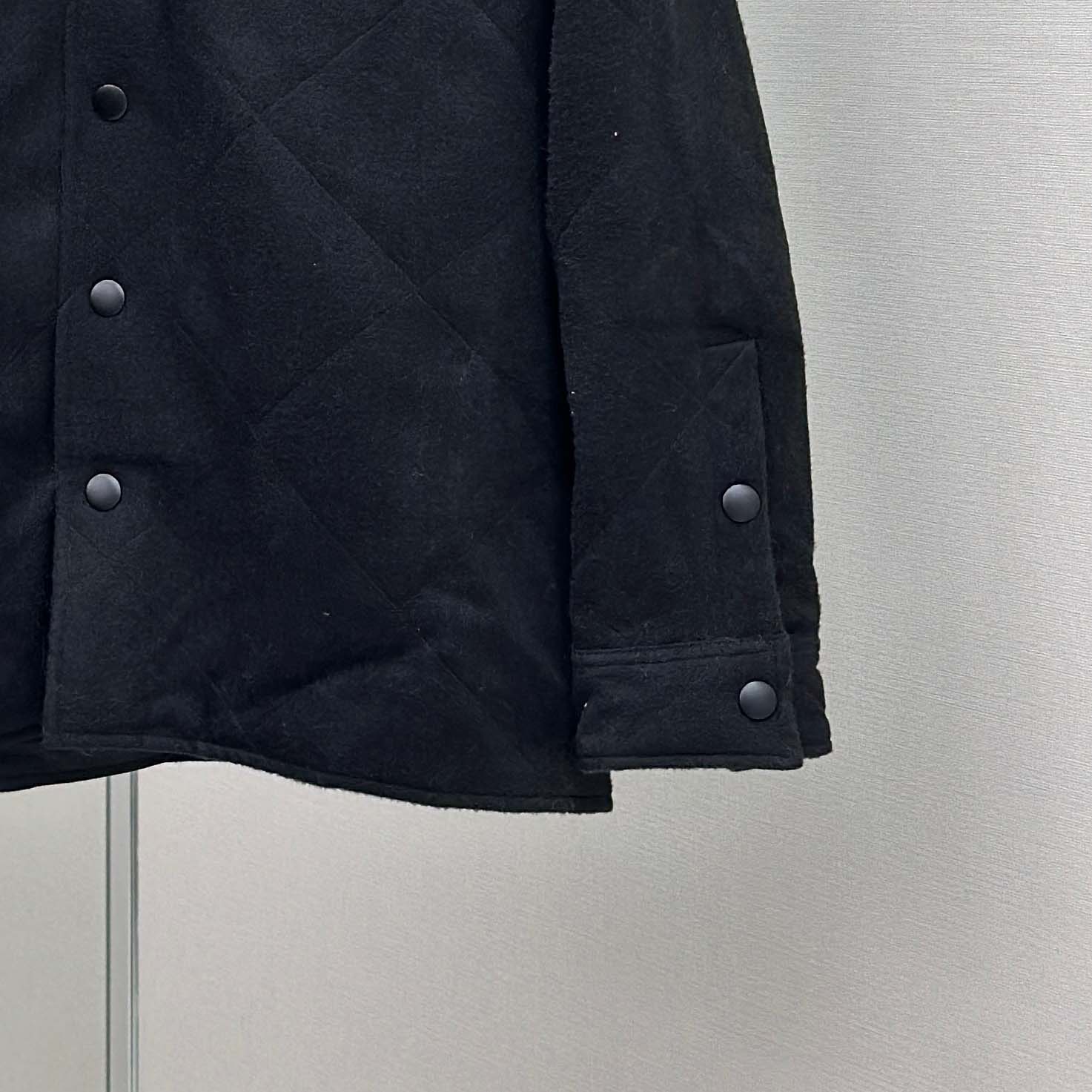 Prada Quilted Cashmere Shirt - FashionPlug