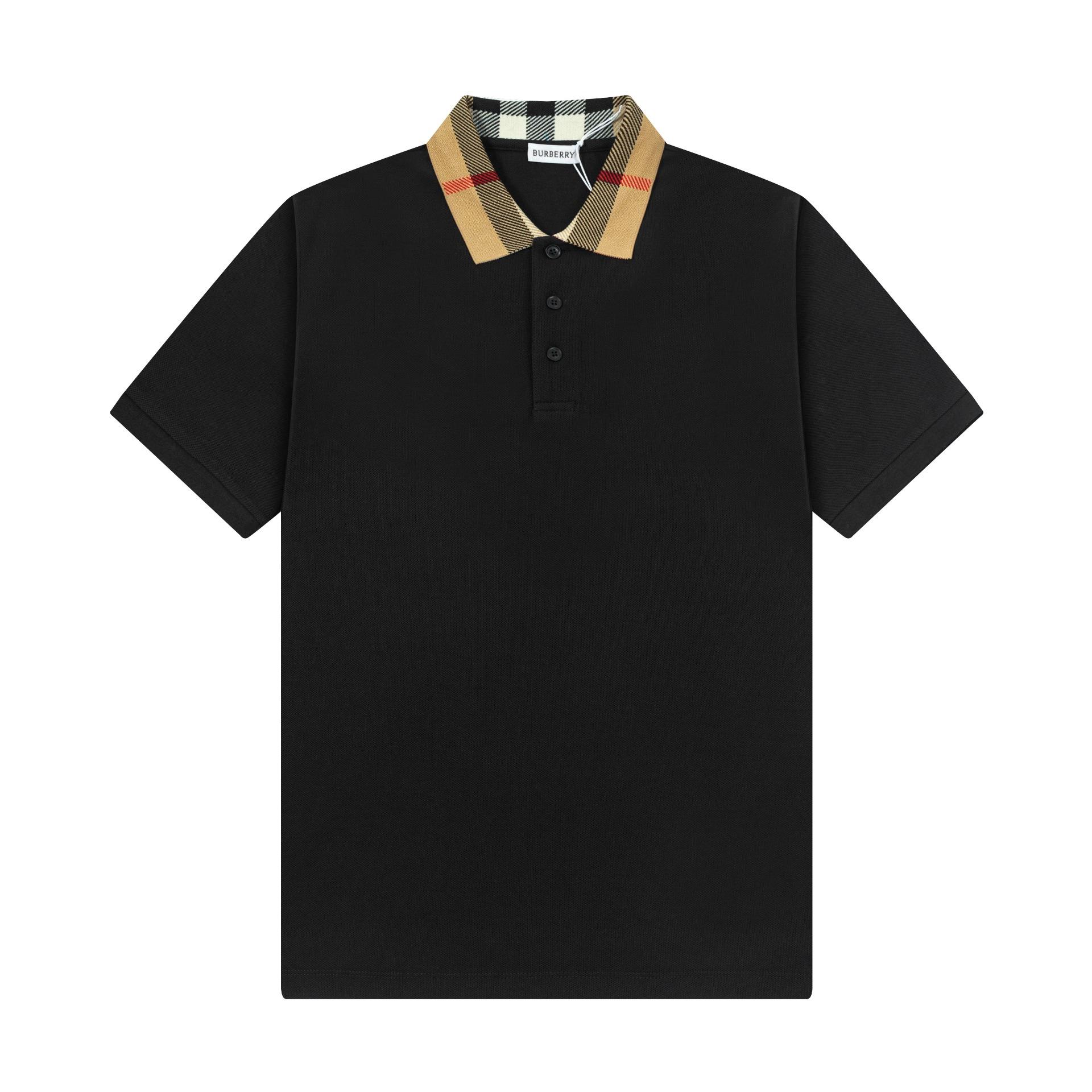 Burberry Cotton Polo Shirt - FashionPlug