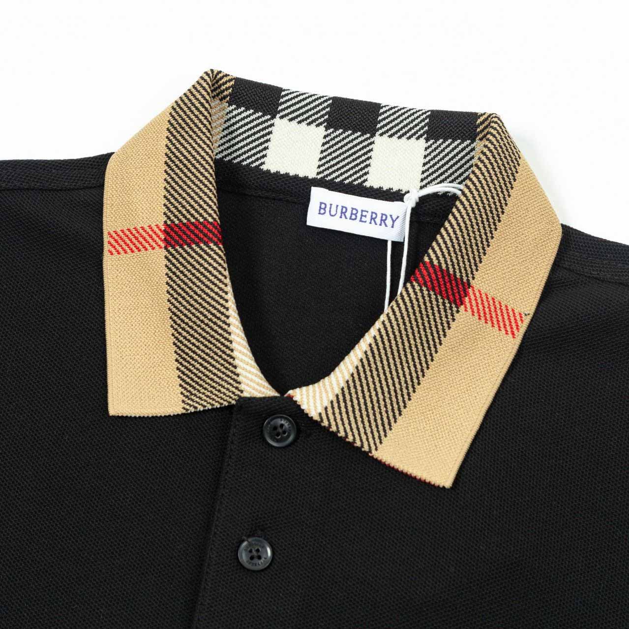Burberry Cotton Polo Shirt - FashionPlug