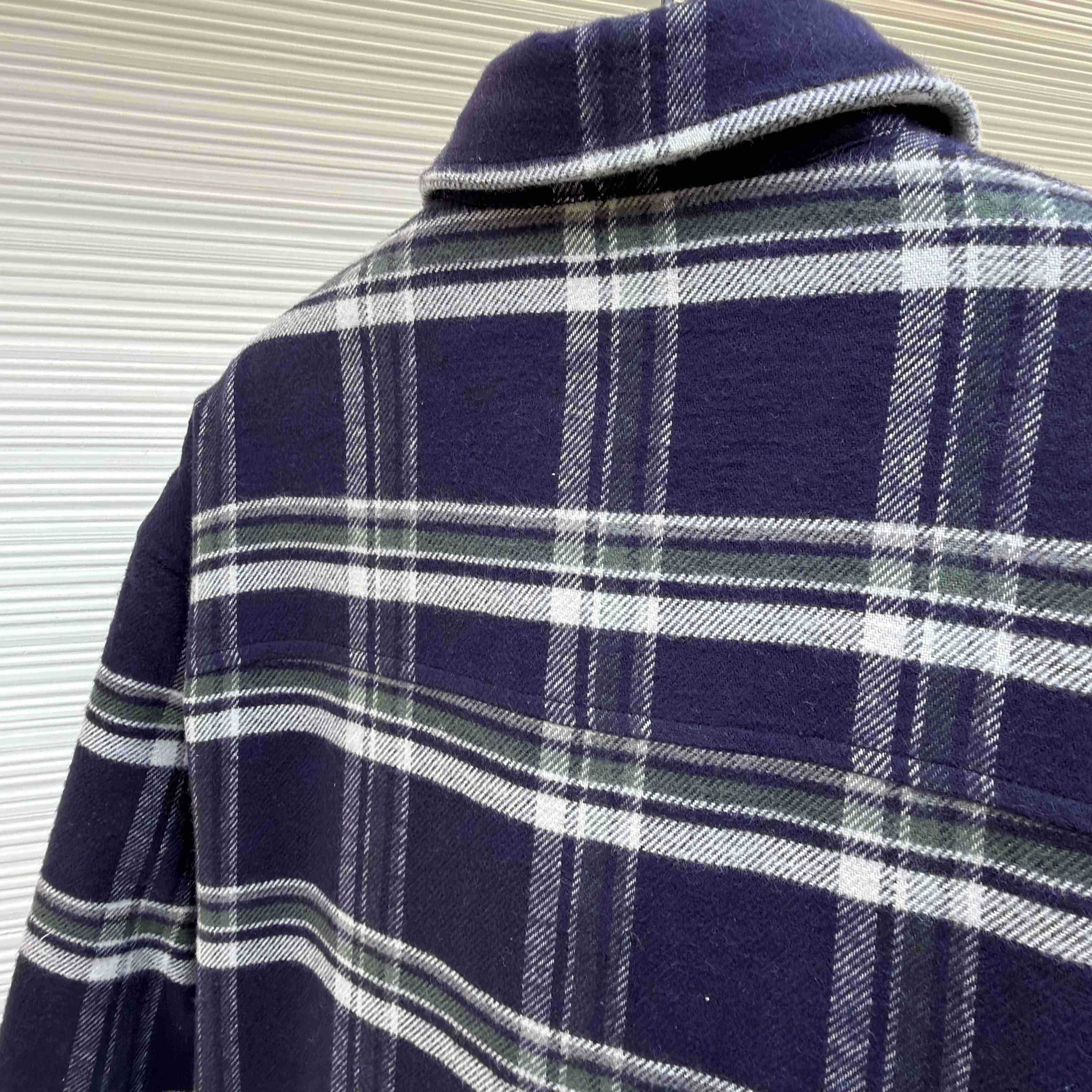 Chrome Hearts Work Dog Pile Lined Flannel Shirt Jacket  - FashionPlug