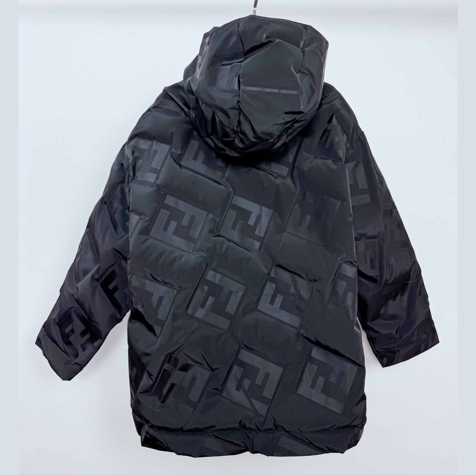  Fendi FF-pattern Down Jacket  - FashionPlug