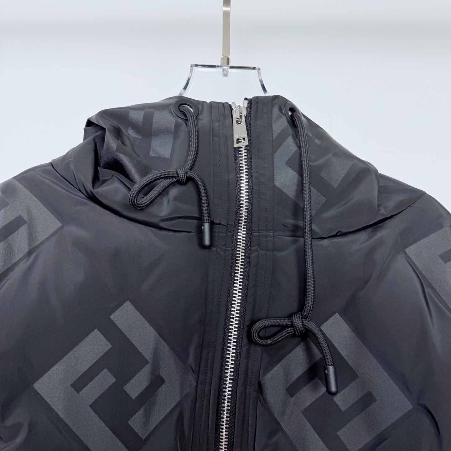  Fendi FF-pattern Down Jacket  - FashionPlug