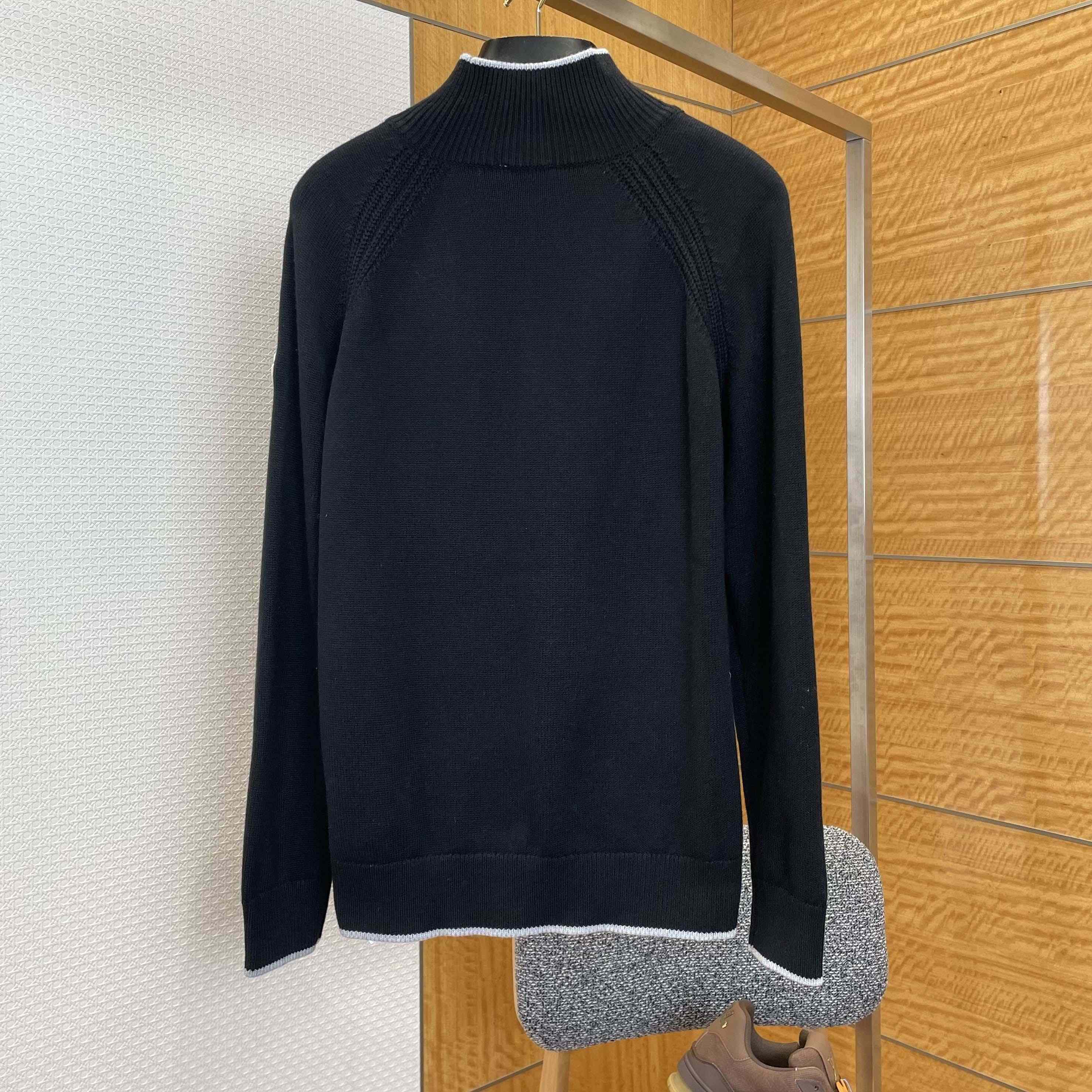 Moncler Alpaca & Wool Blend Turtleneck Sweater - FashionPlug