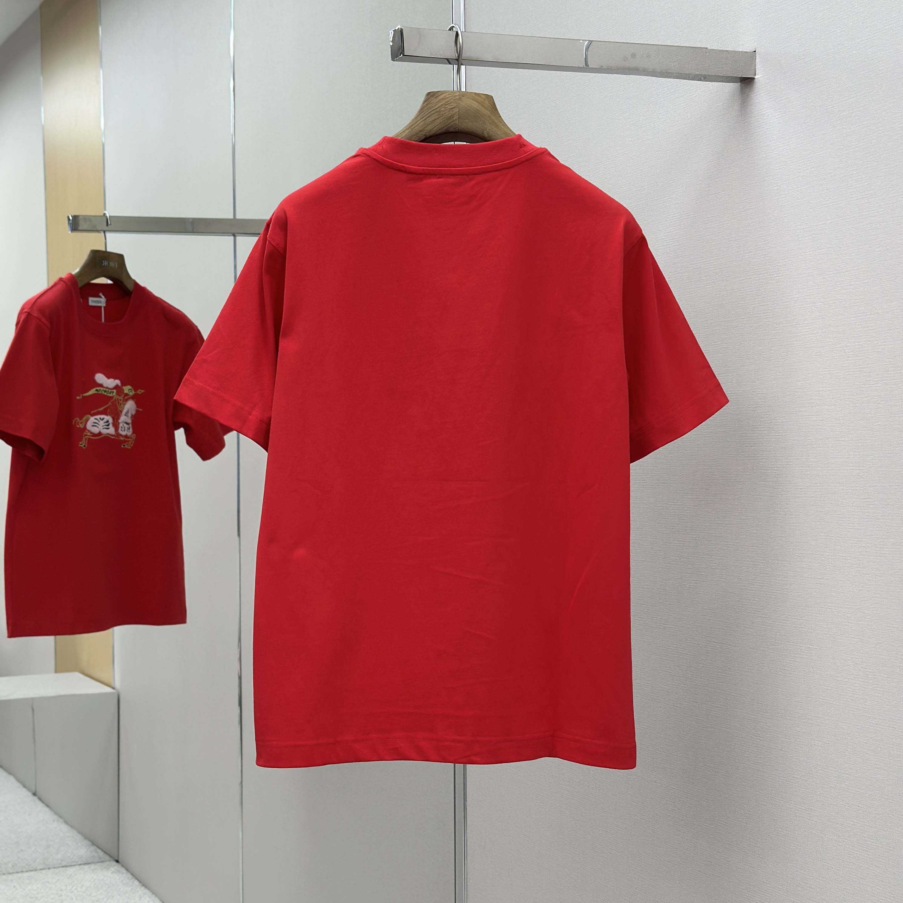 Burberry EKD Cotton T-shirt - FashionPlug