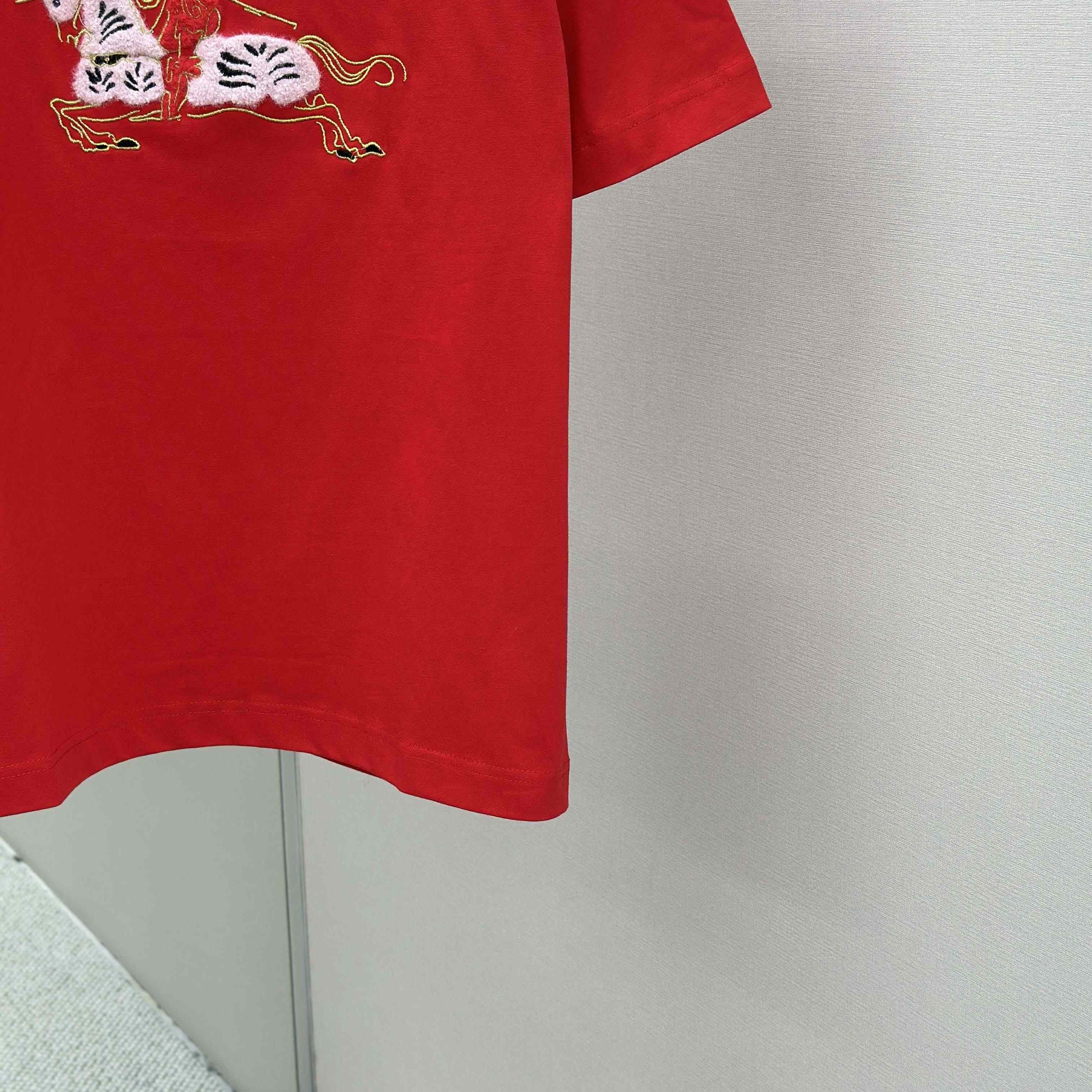 Burberry EKD Cotton T-shirt - FashionPlug