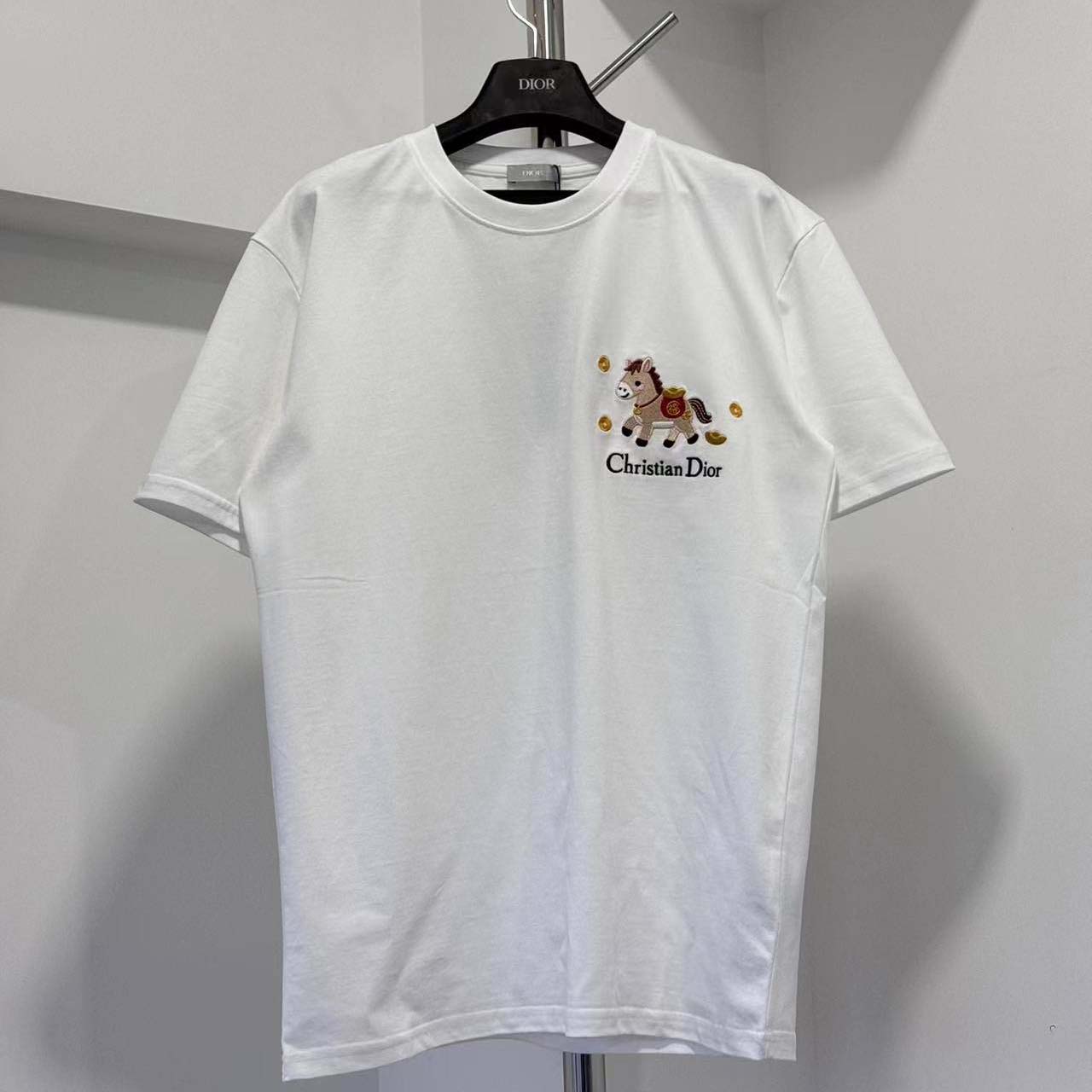 Dior T-shirt, relaxed-fit - FashionPlug