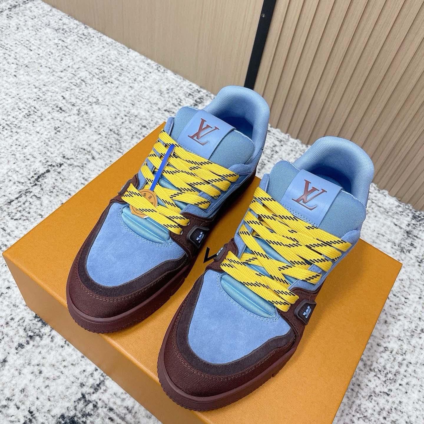 Louis Vuitton LV Trainer Sneaker - FashionPlug