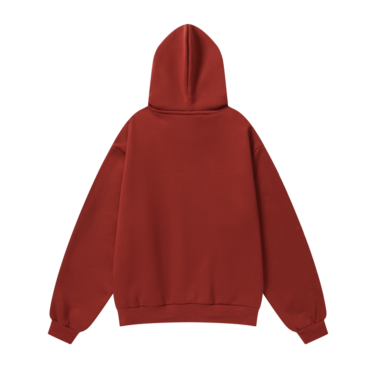 Fear of God Essentials Crimson Cropped Relaxed Hoodie - FashionPlug