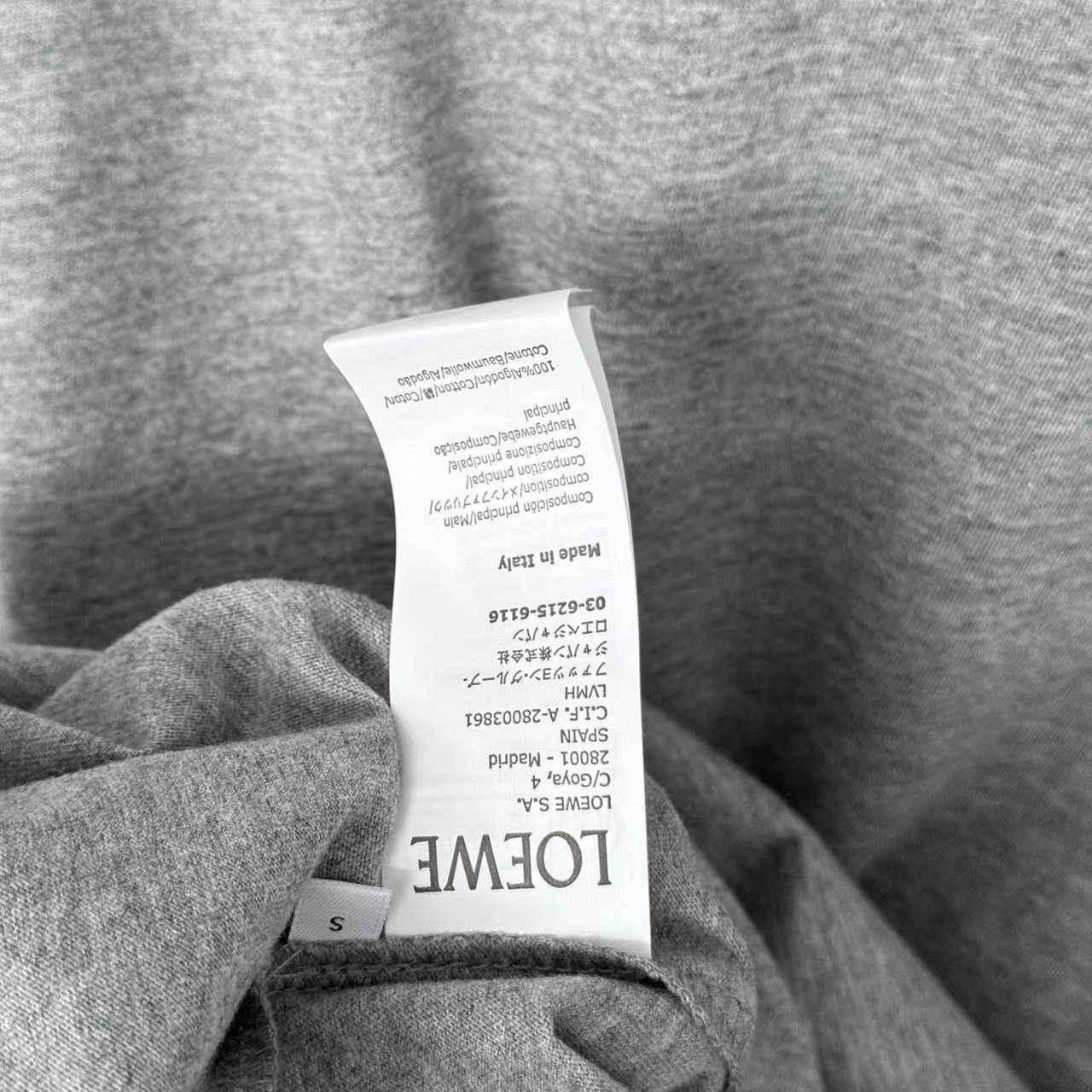 Loewe Long Sleeve T-shirt In Cotton - FashionPlug