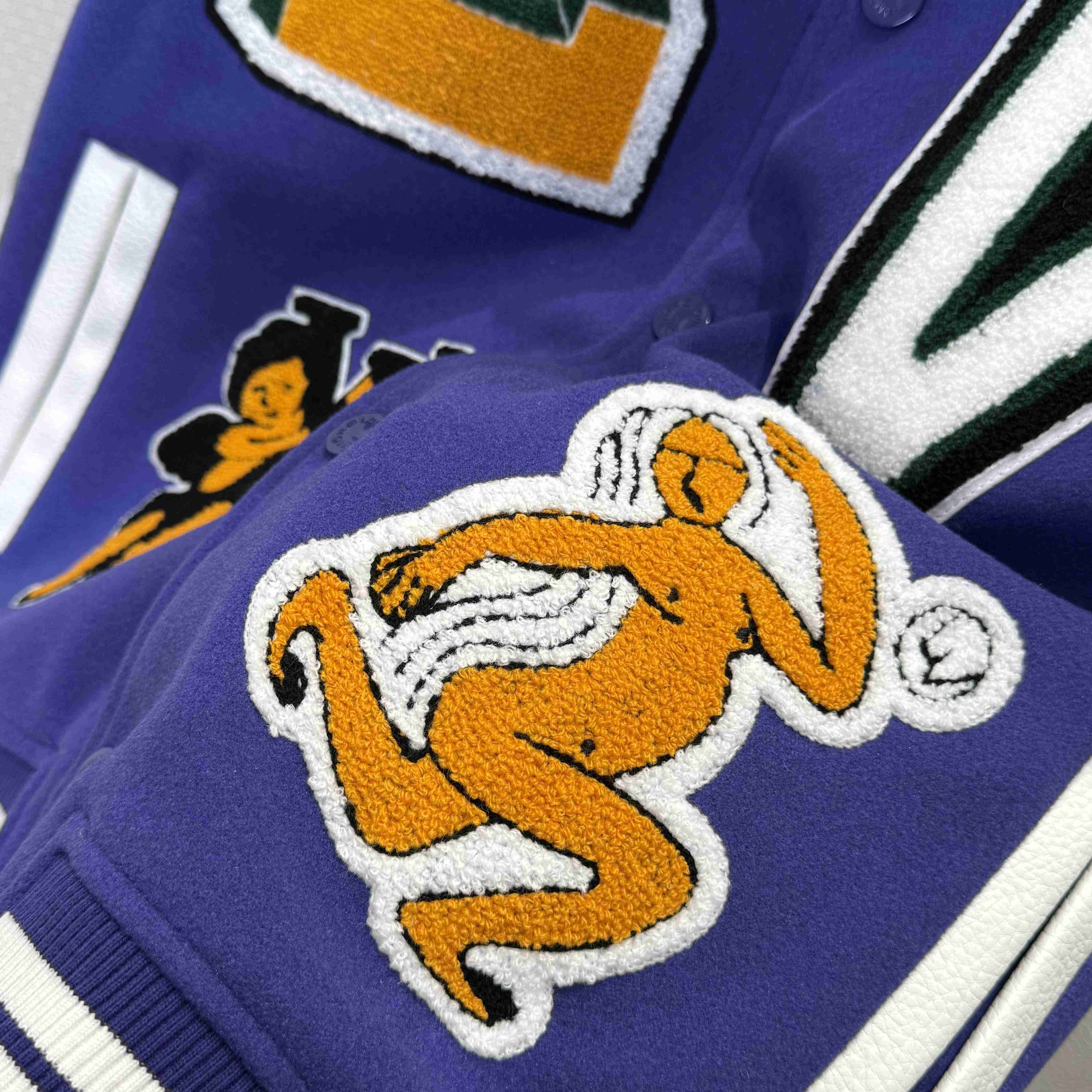 Louis Vuitton Varsity Jacket  - FashionPlug