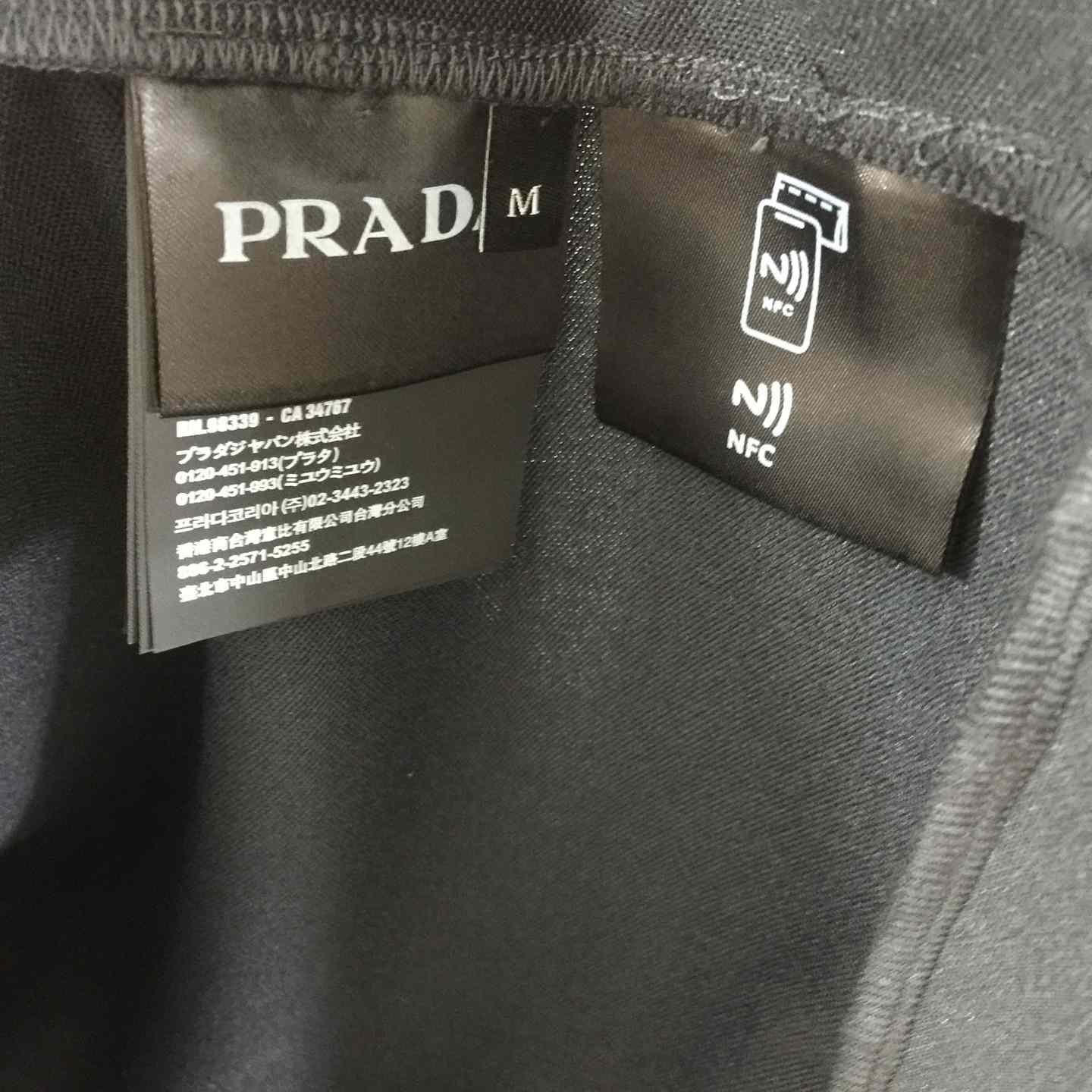 Prada Logo-patch Bomber Jacket - FashionPlug