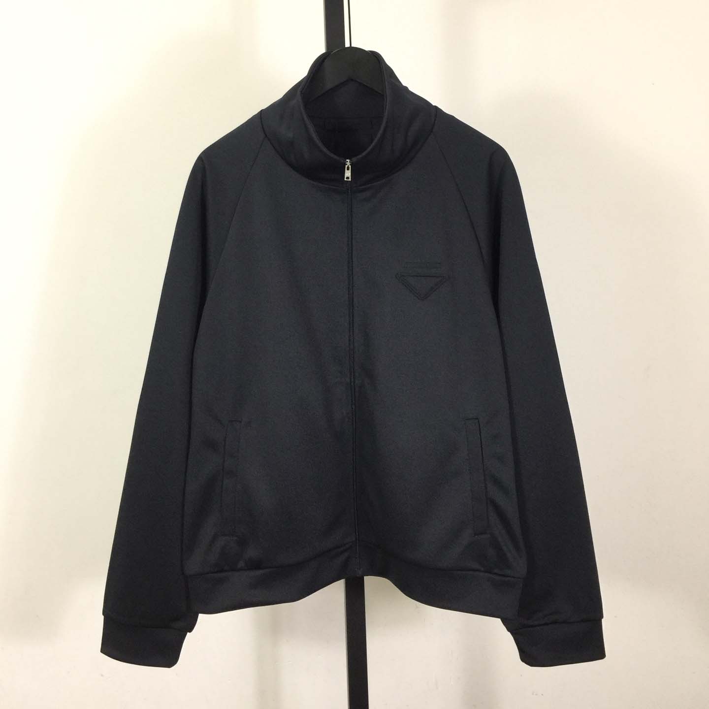 Prada Logo-patch Bomber Jacket - FashionPlug