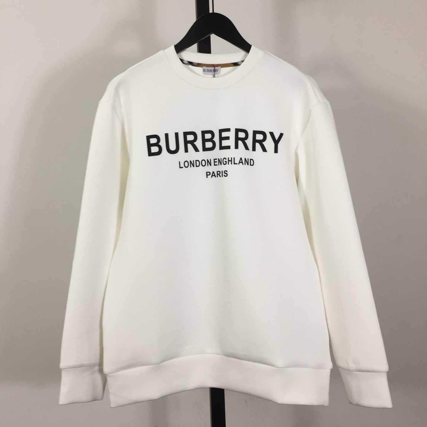 Burberry Cotton Sweatshirt - FashionPlug