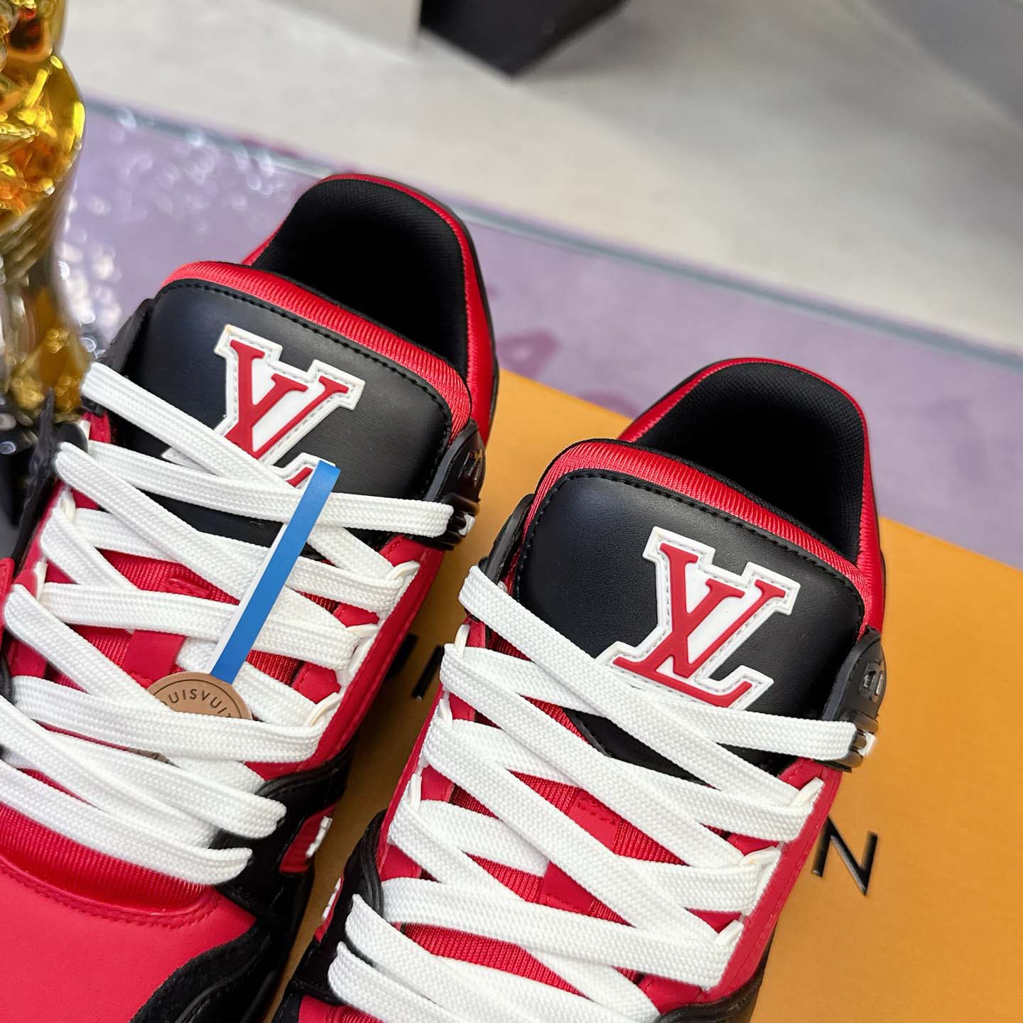 Louis Vuitton LV Trainer Sneaker        - FashionPlug