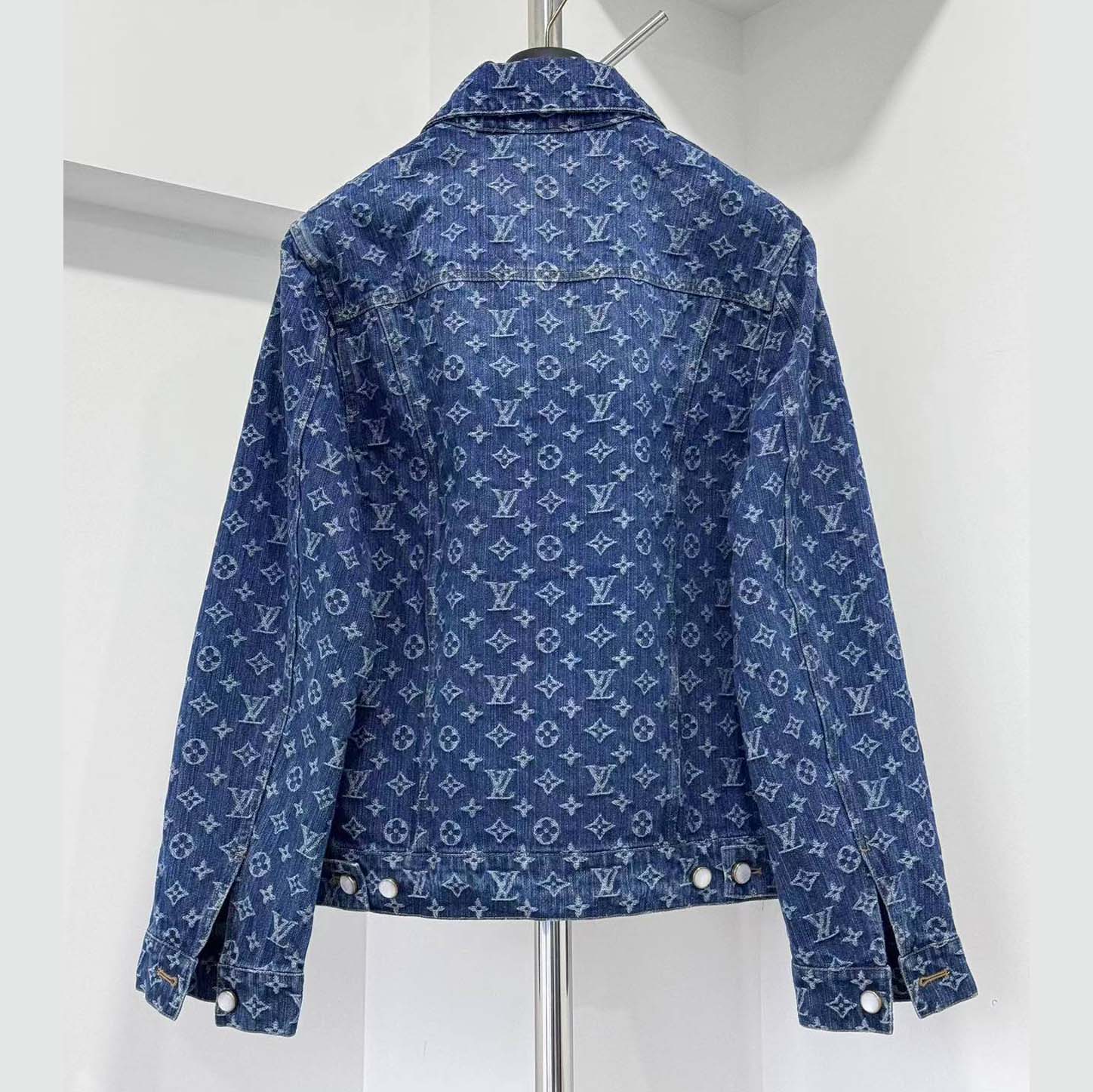 Louis Vuitton Monogram Denim Jacket - FashionPlug