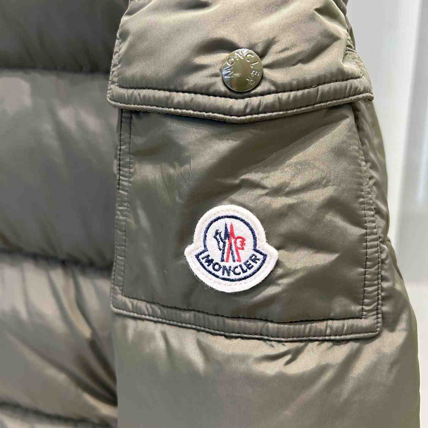 Moncler Maya Matte Short Down Jacket - FashionPlug