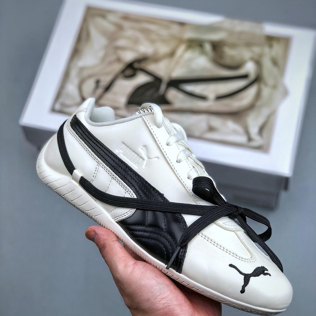 Rose x PUMA Speedcat White / Black 404390-01 - FashionPlug