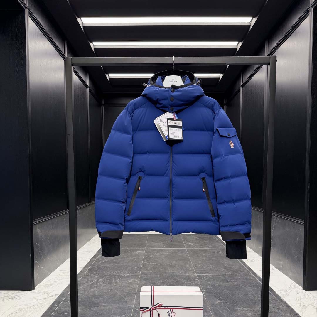 Moncler Grenoble Navy Montgetech Down Jacket - FashionPlug