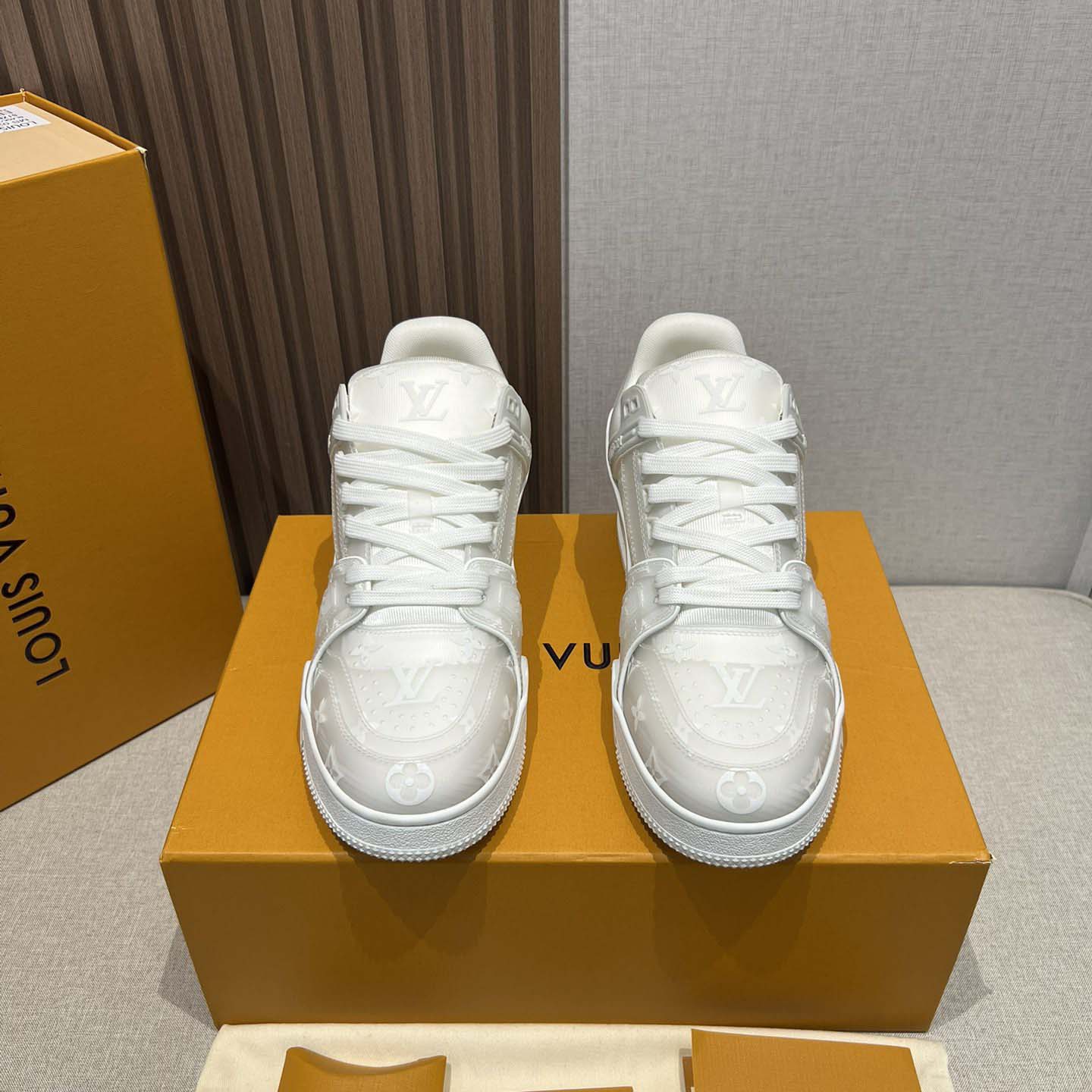 Louis Vuitton LV Trainer Sneaker - FashionPlug