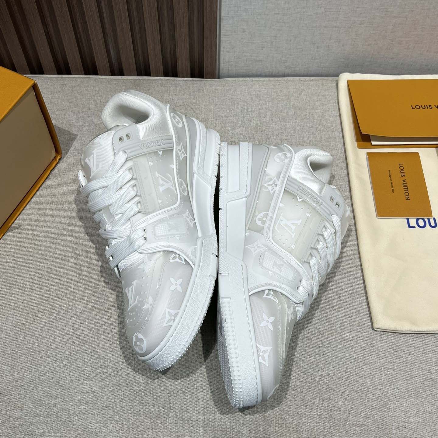 Louis Vuitton LV Trainer Sneaker - FashionPlug