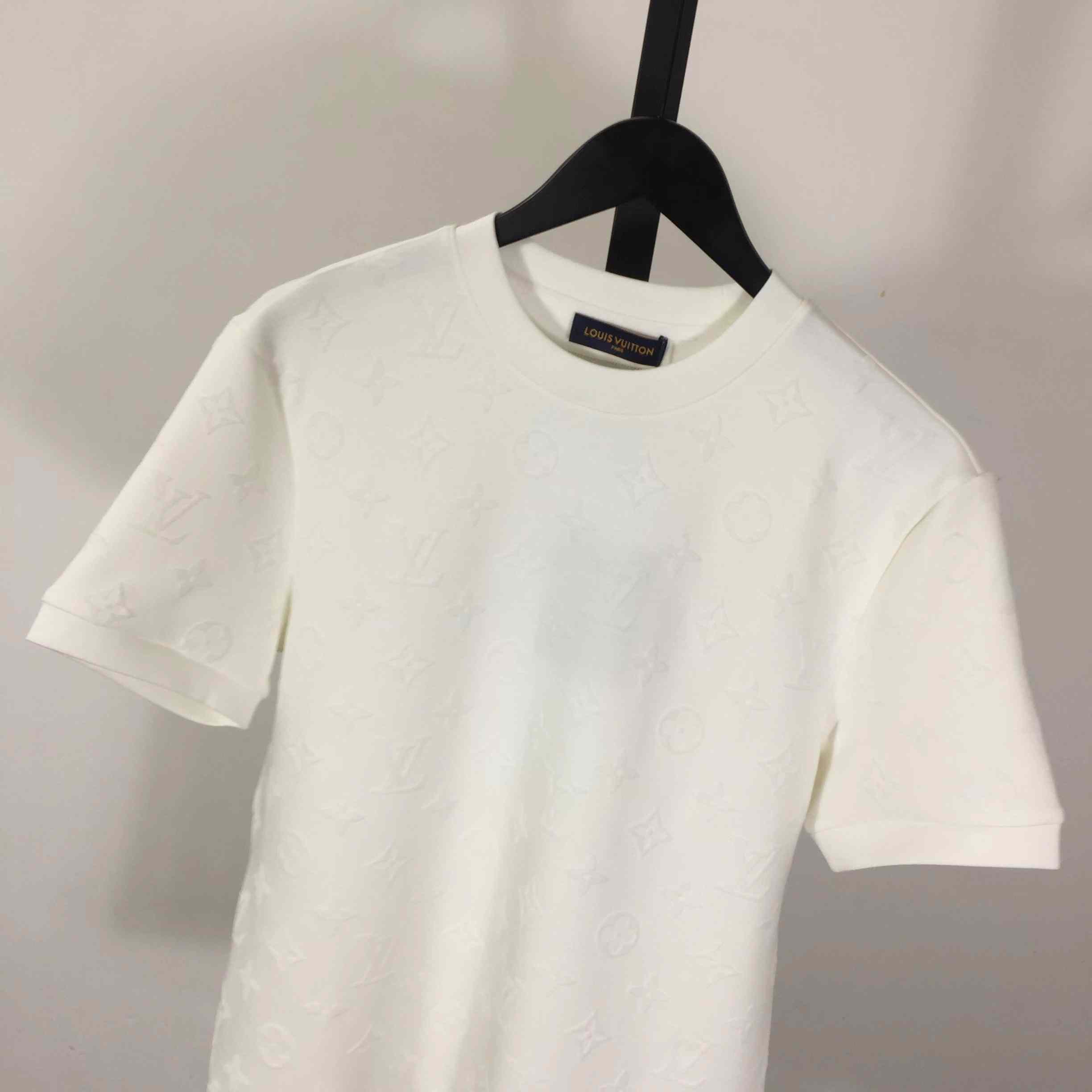 Louis Vuitton Monogram Cotton T-Shirt  - FashionPlug