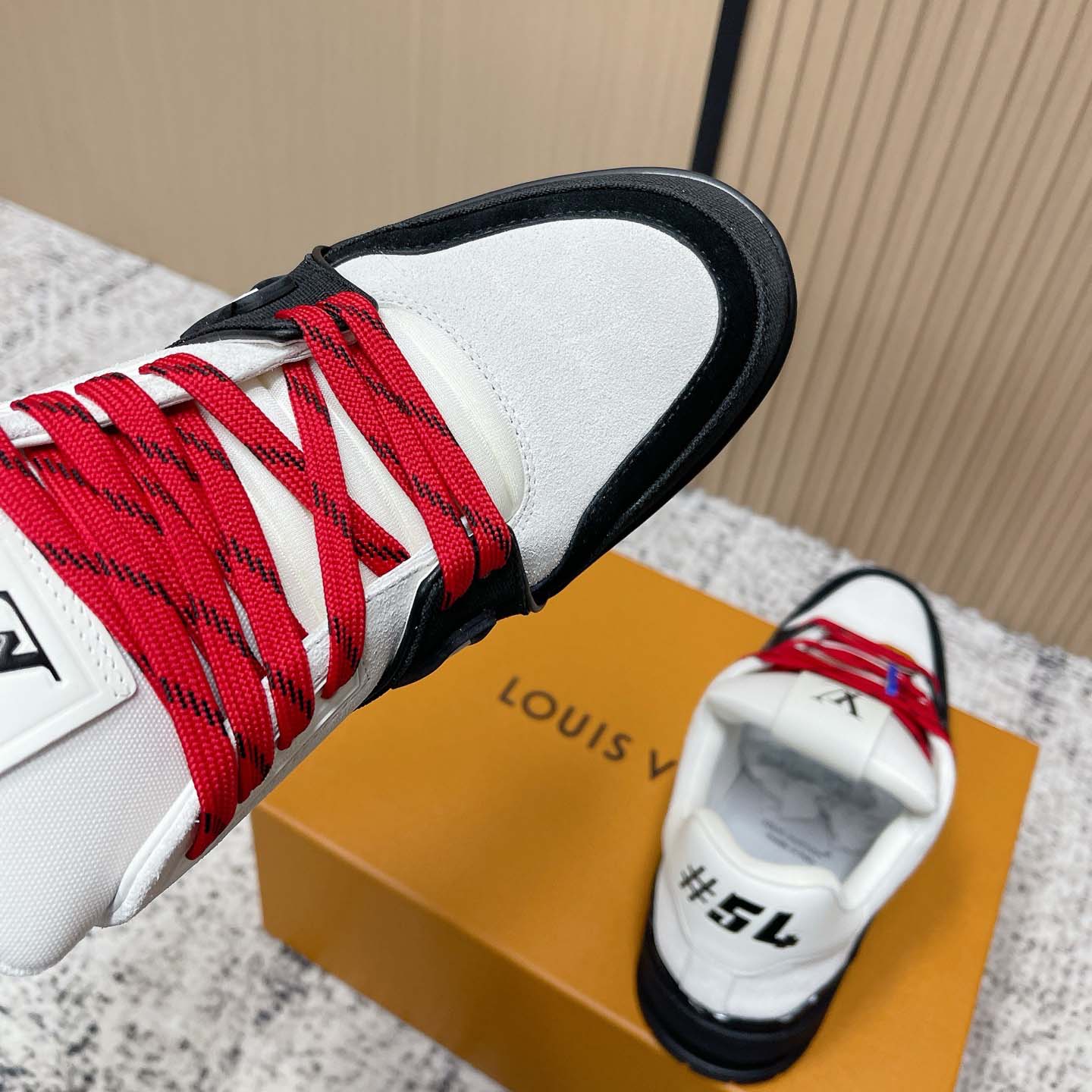 Louis Vuitton LV Trainer Sneaker - FashionPlug