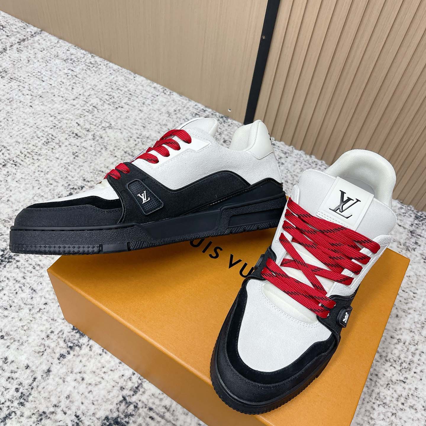 Louis Vuitton LV Trainer Sneaker - FashionPlug