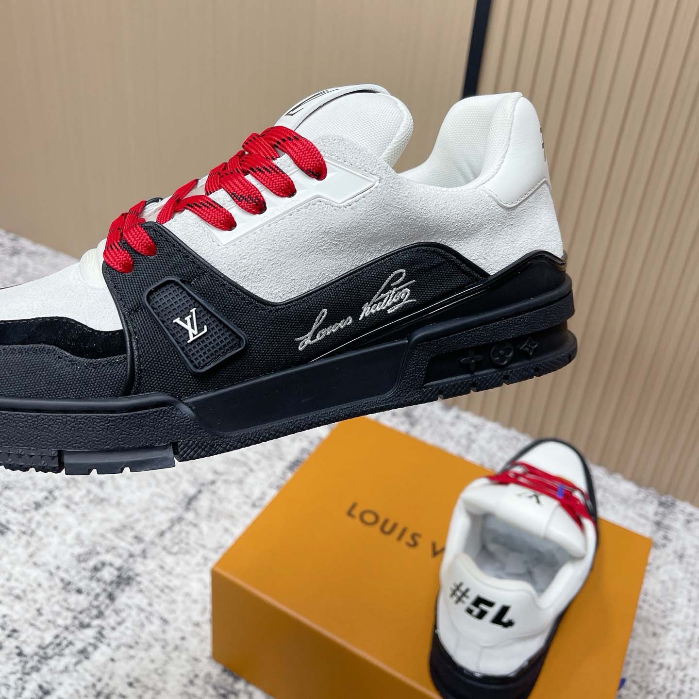 Louis Vuitton LV Trainer Sneaker - FashionPlug