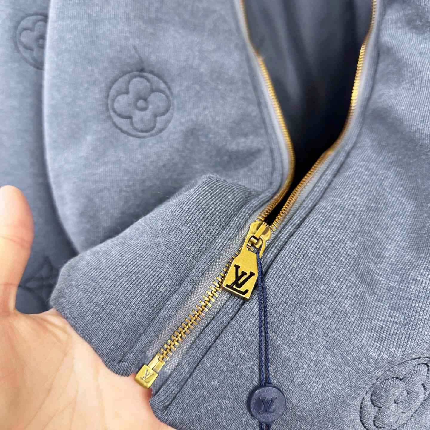 Louis Vuitton Elegant Monogram Knitted Down Blouson - FashionPlug