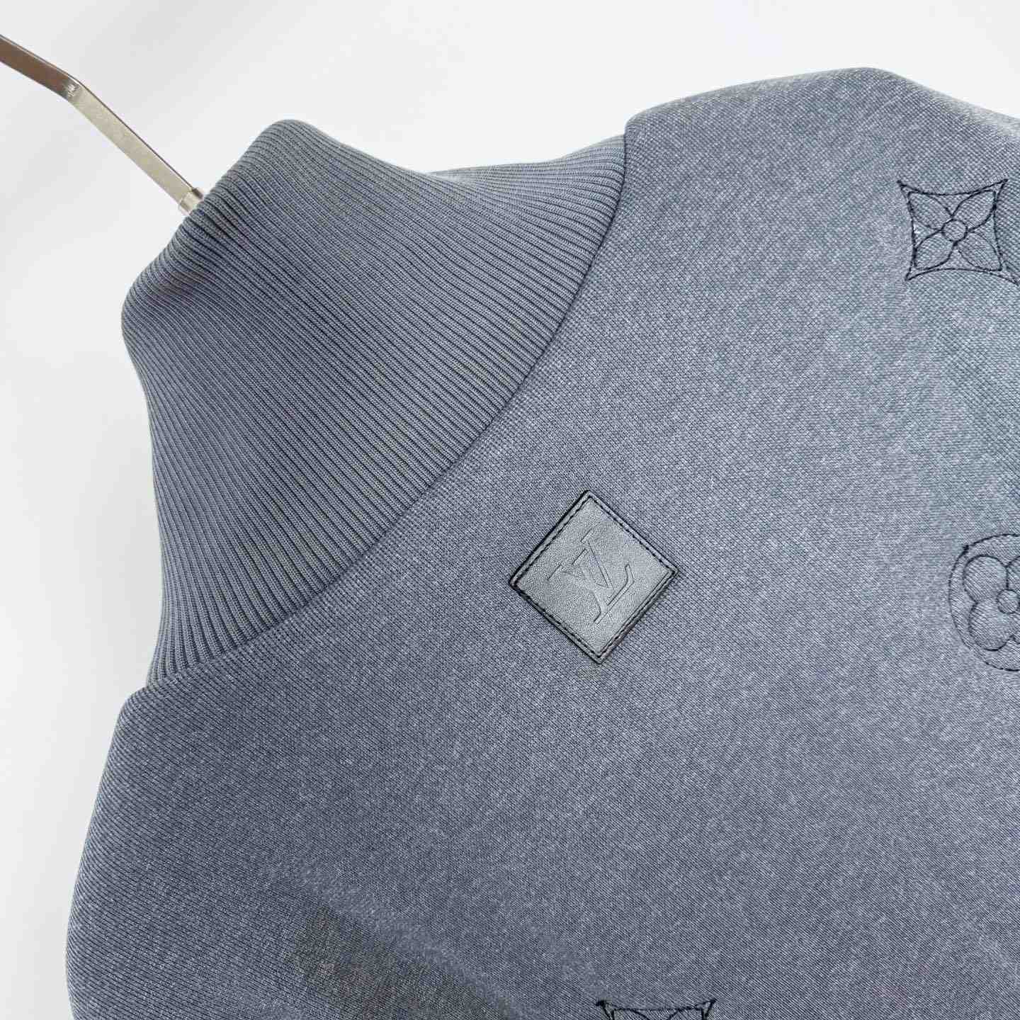 Louis Vuitton Elegant Monogram Knitted Down Blouson - FashionPlug