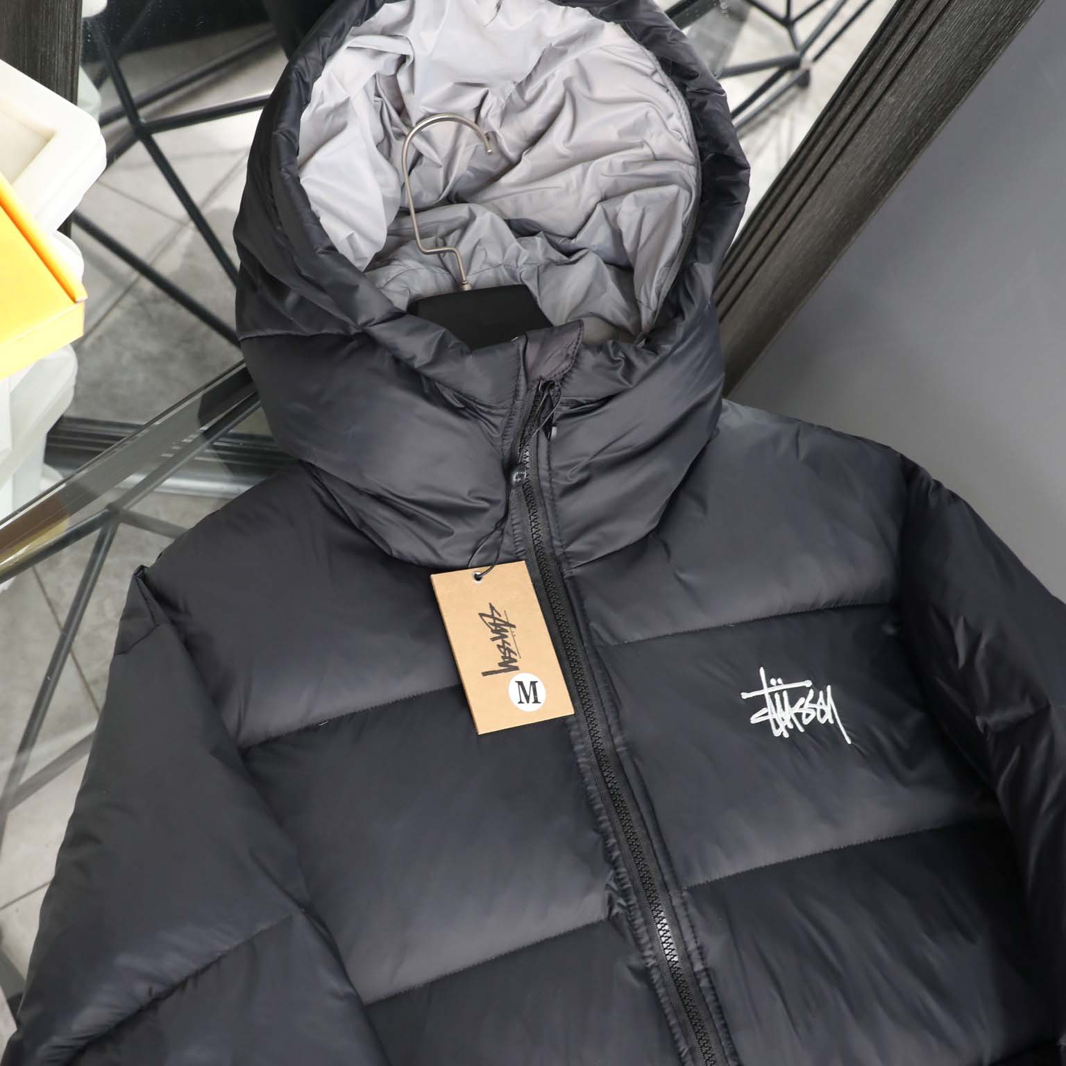 Stüssy Micro Ripstop Down Parka - FashionPlug