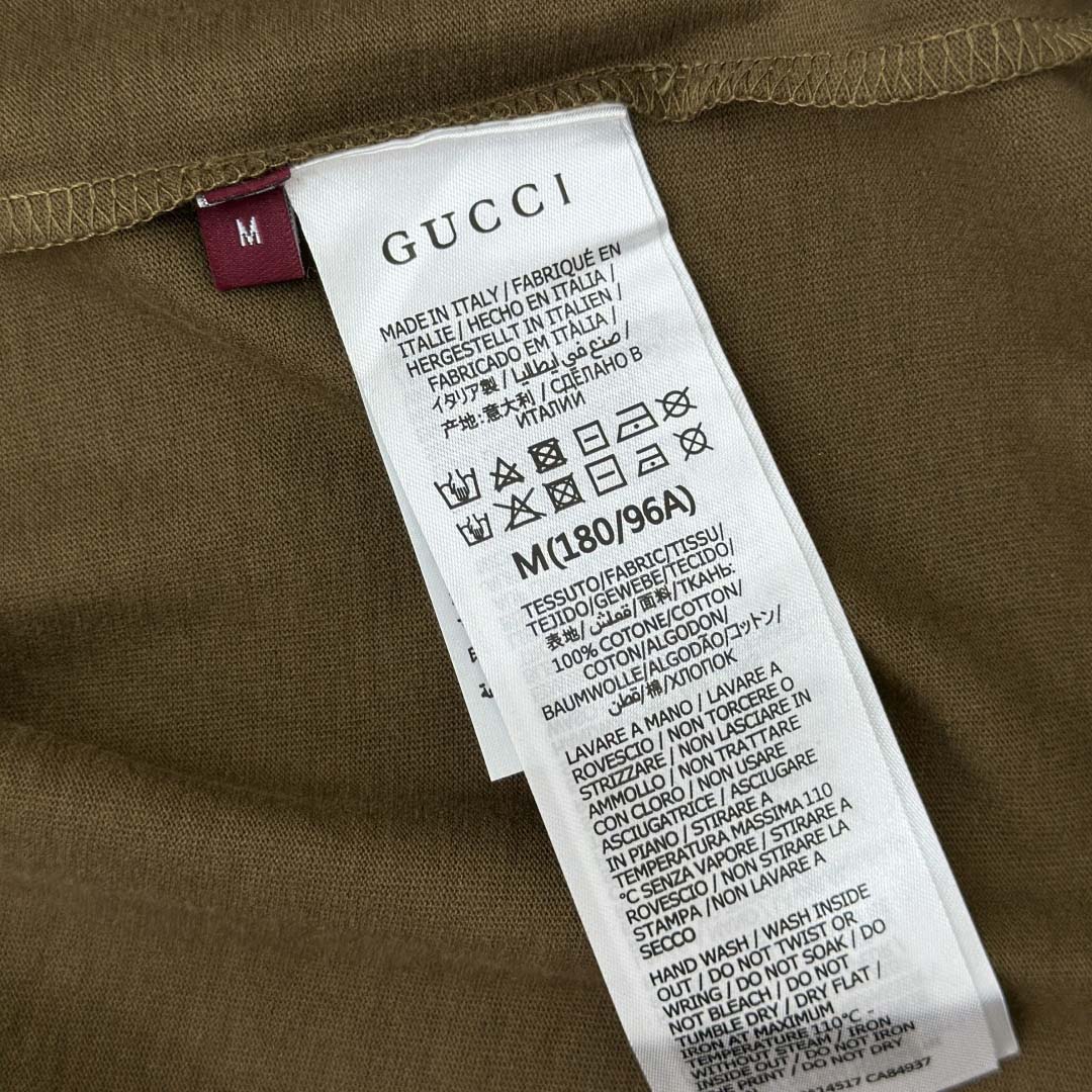 Gucci Cotton Jersey T-shirt With Print - FashionPlug