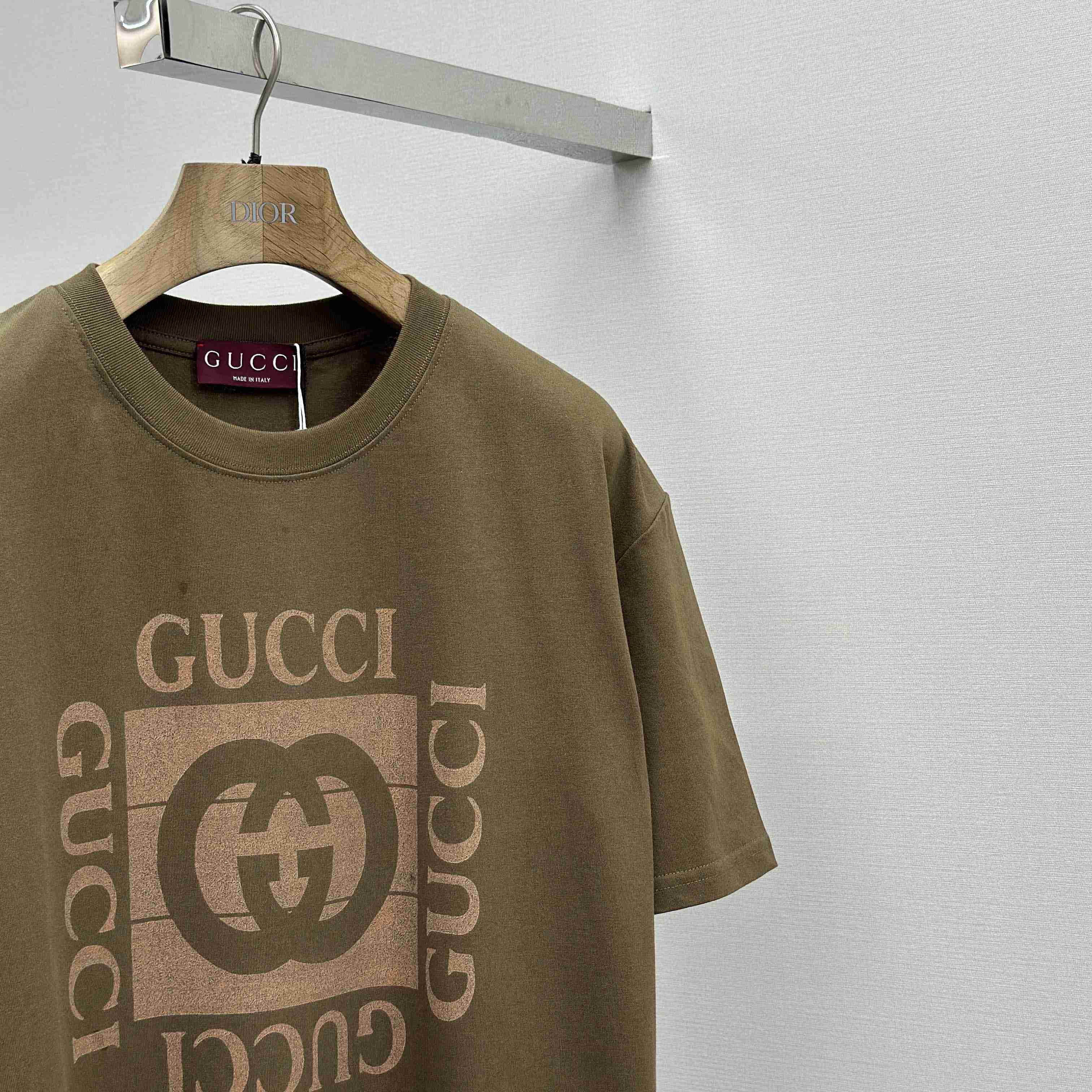Gucci Cotton Jersey T-shirt With Print - FashionPlug