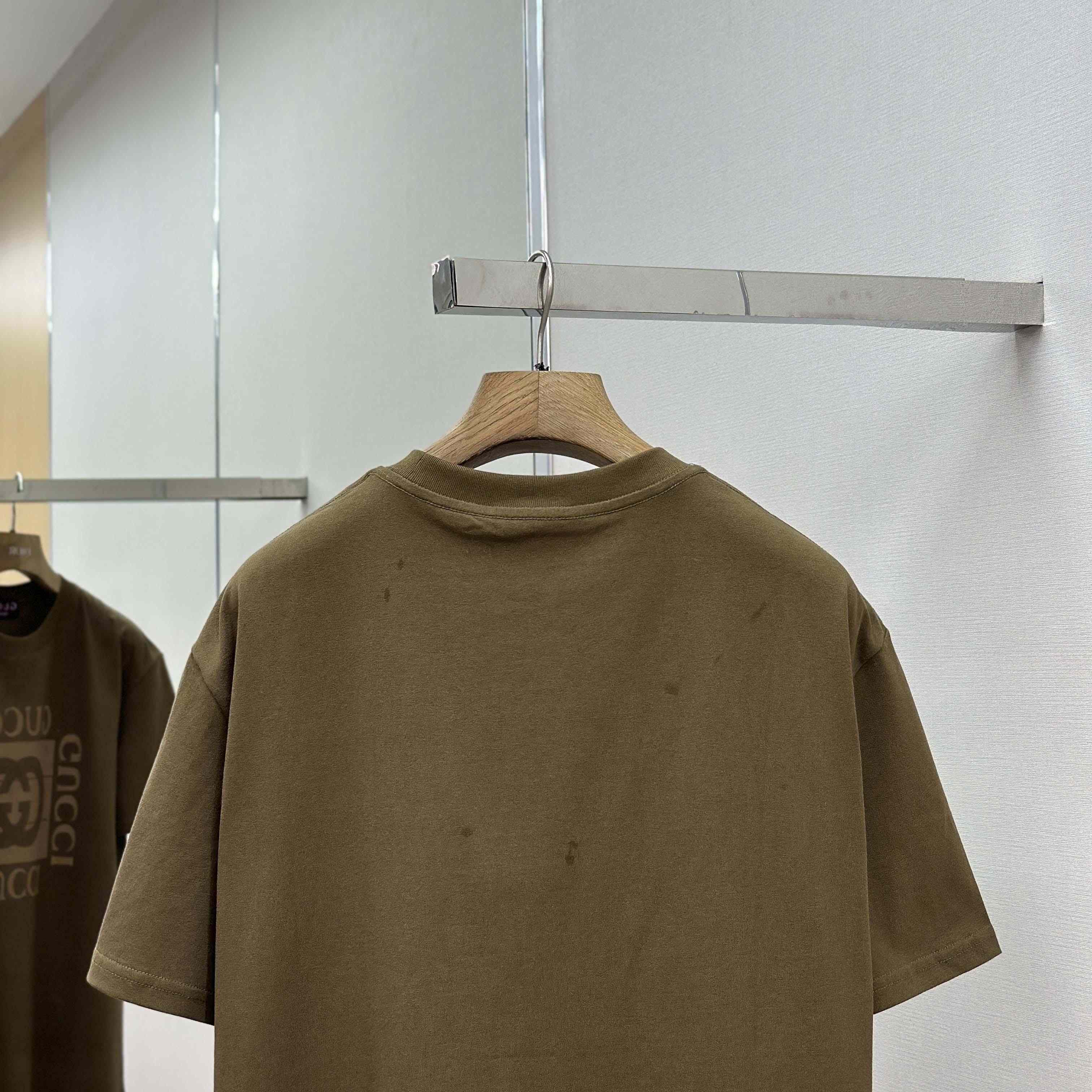 Gucci Cotton Jersey T-shirt With Print - FashionPlug