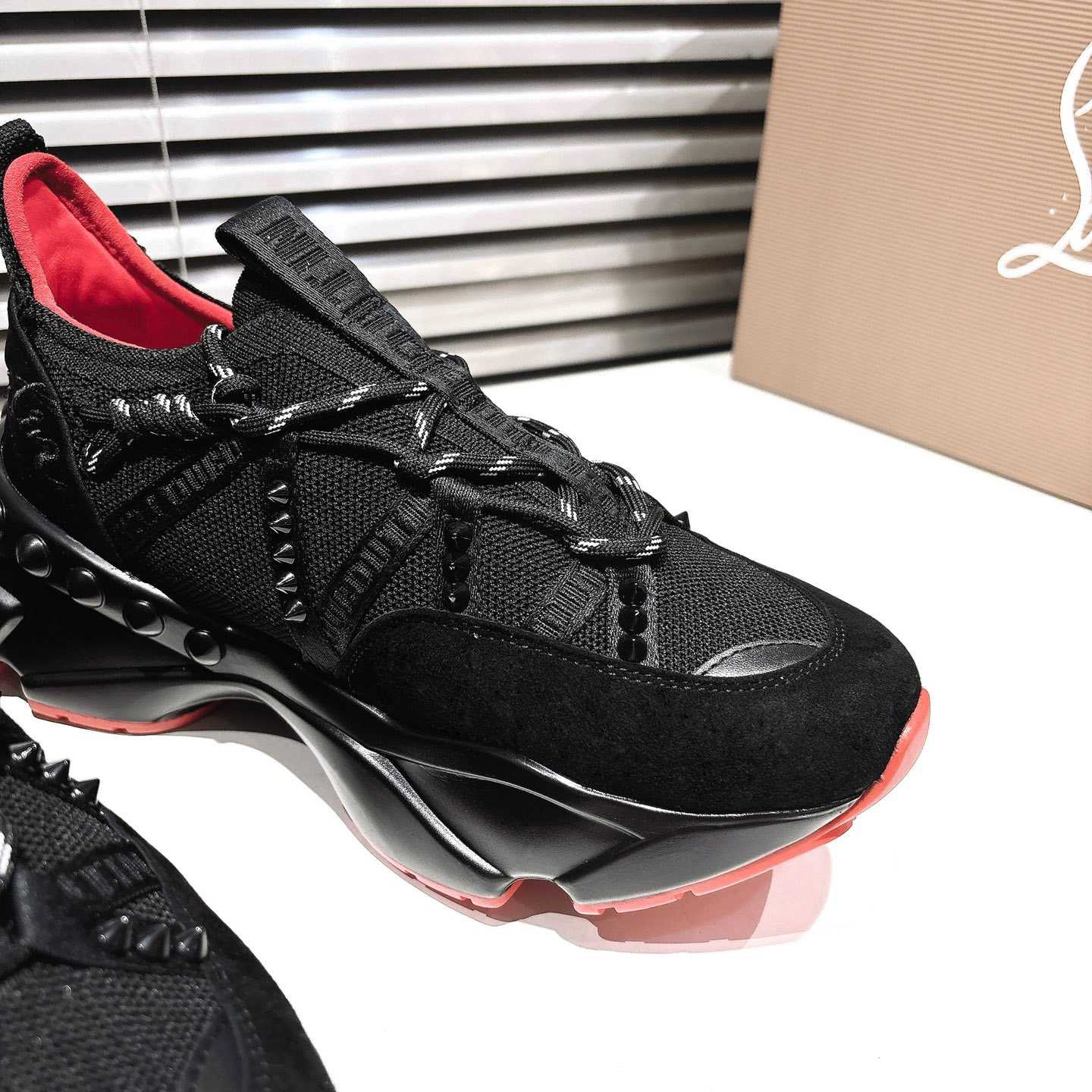 Christian Louboutin Trailnrun Running Sneakers  - FashionPlug