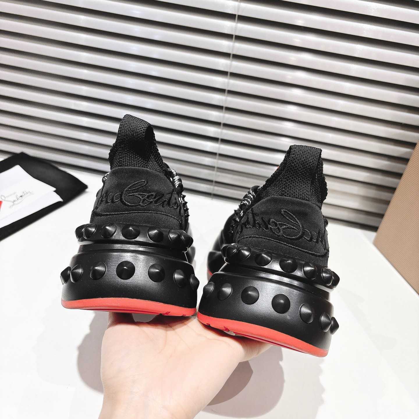 Christian Louboutin Trailnrun Running Sneakers  - FashionPlug