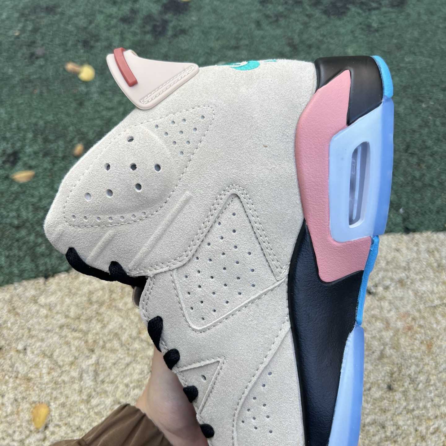 Air Jordan 6 x A Ma Maniére “Brown Pink Black” | IF3103-100 - FashionPlug