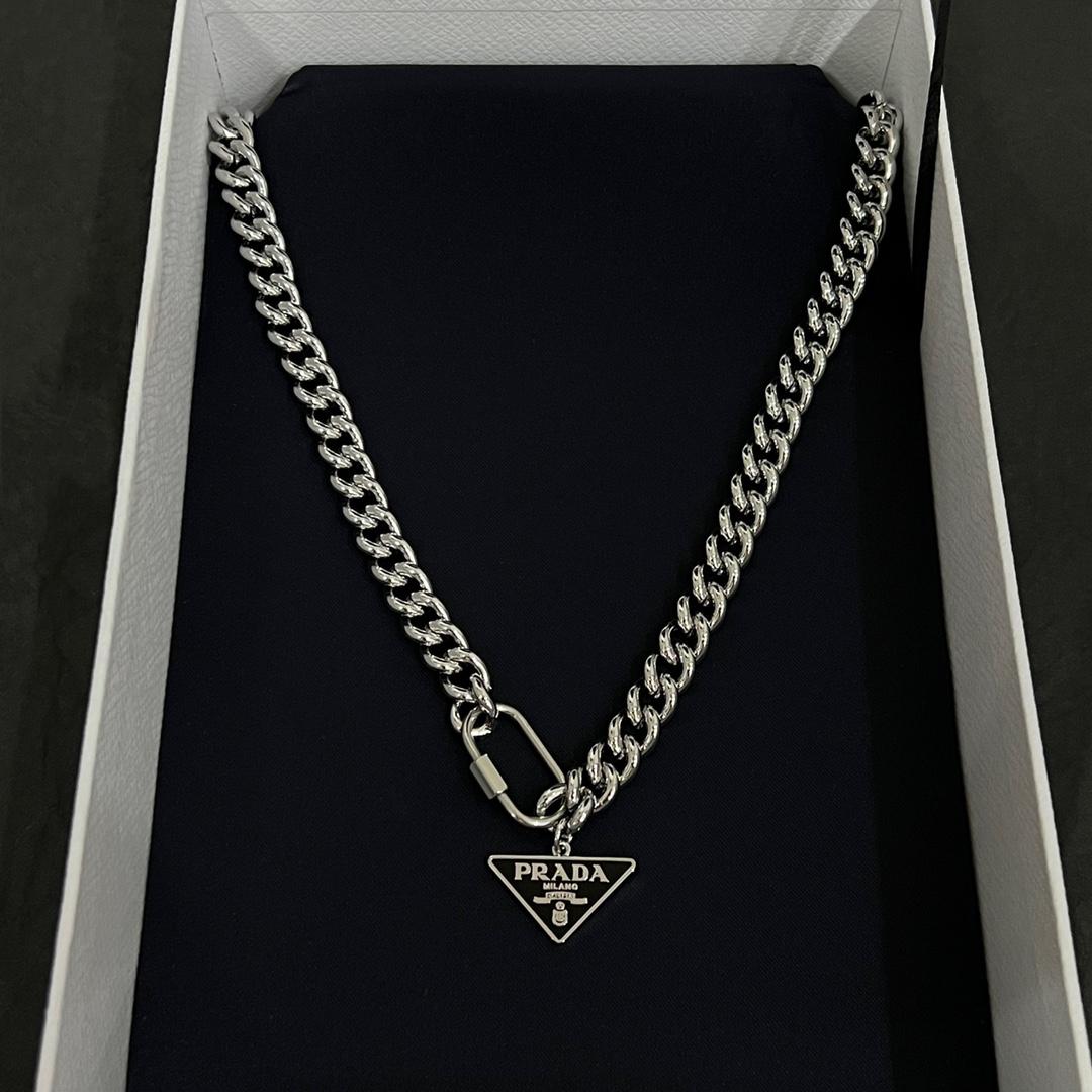 Prada Symbole Necklace - FashionPlug