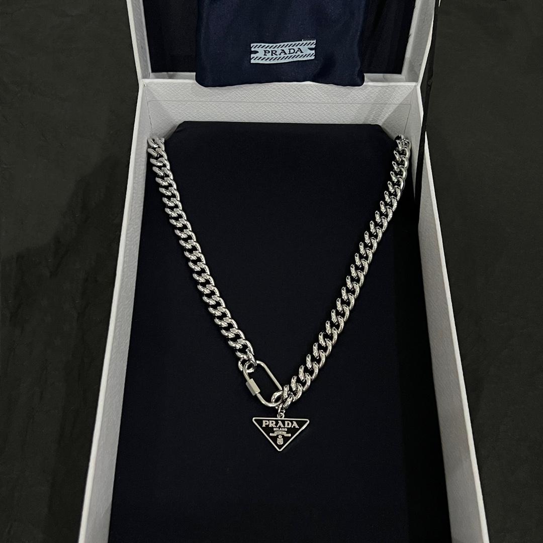 Prada Symbole Necklace - FashionPlug