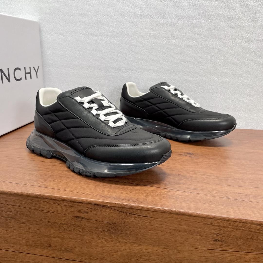 Givenchy Trainers Sneakers In Padded Nylon And Leather - FashionPlug