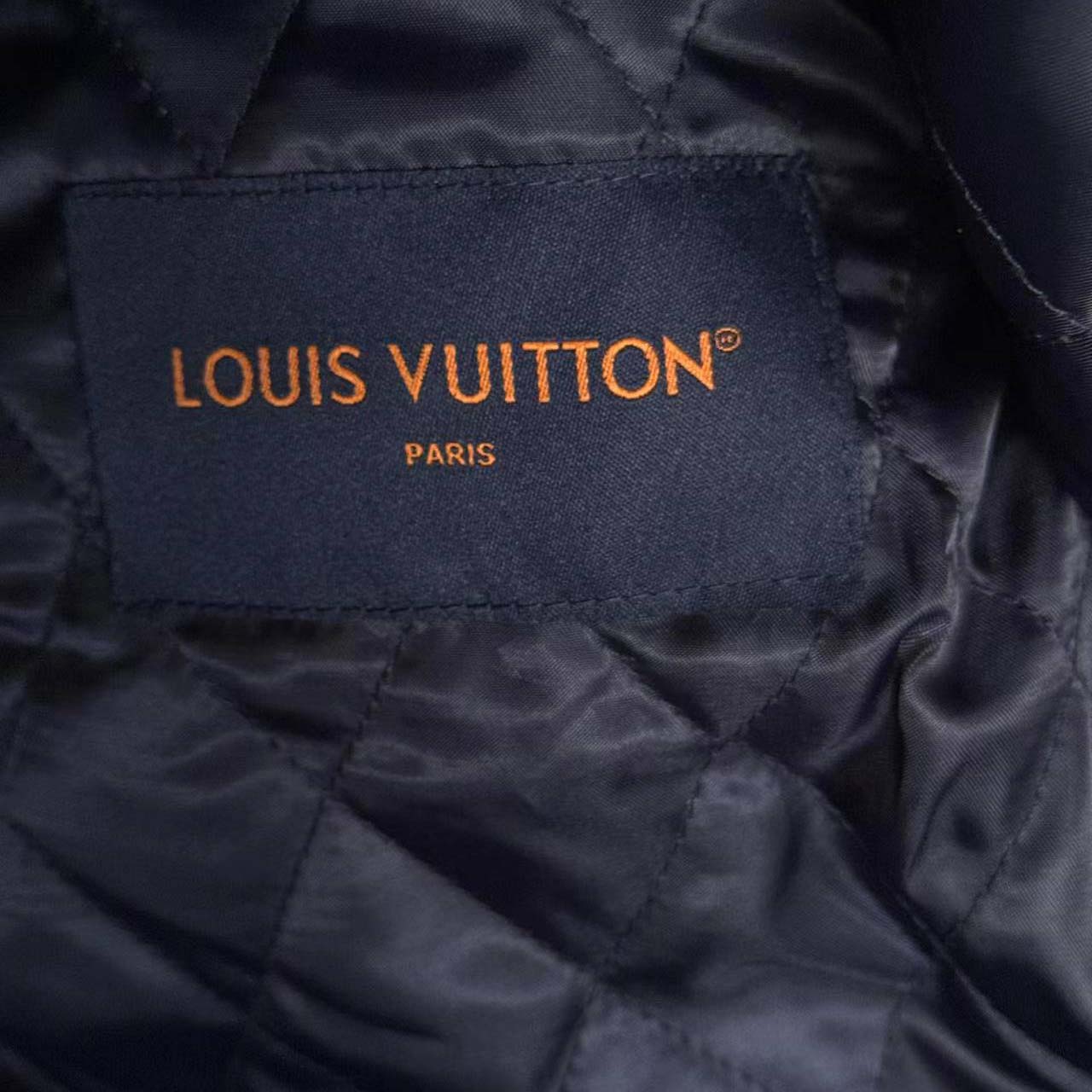 Louis Vuitton Embossed Monogram Cotton Varsity Jacket   - FashionPlug