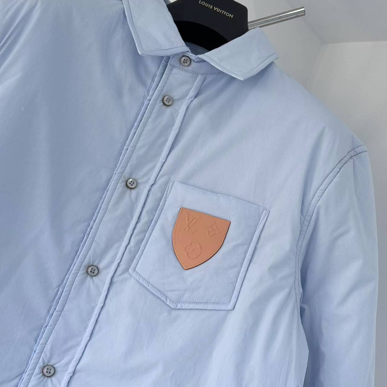 Louis Vuitton Reversible Padded Long-Sleeved Overshirt - FashionPlug