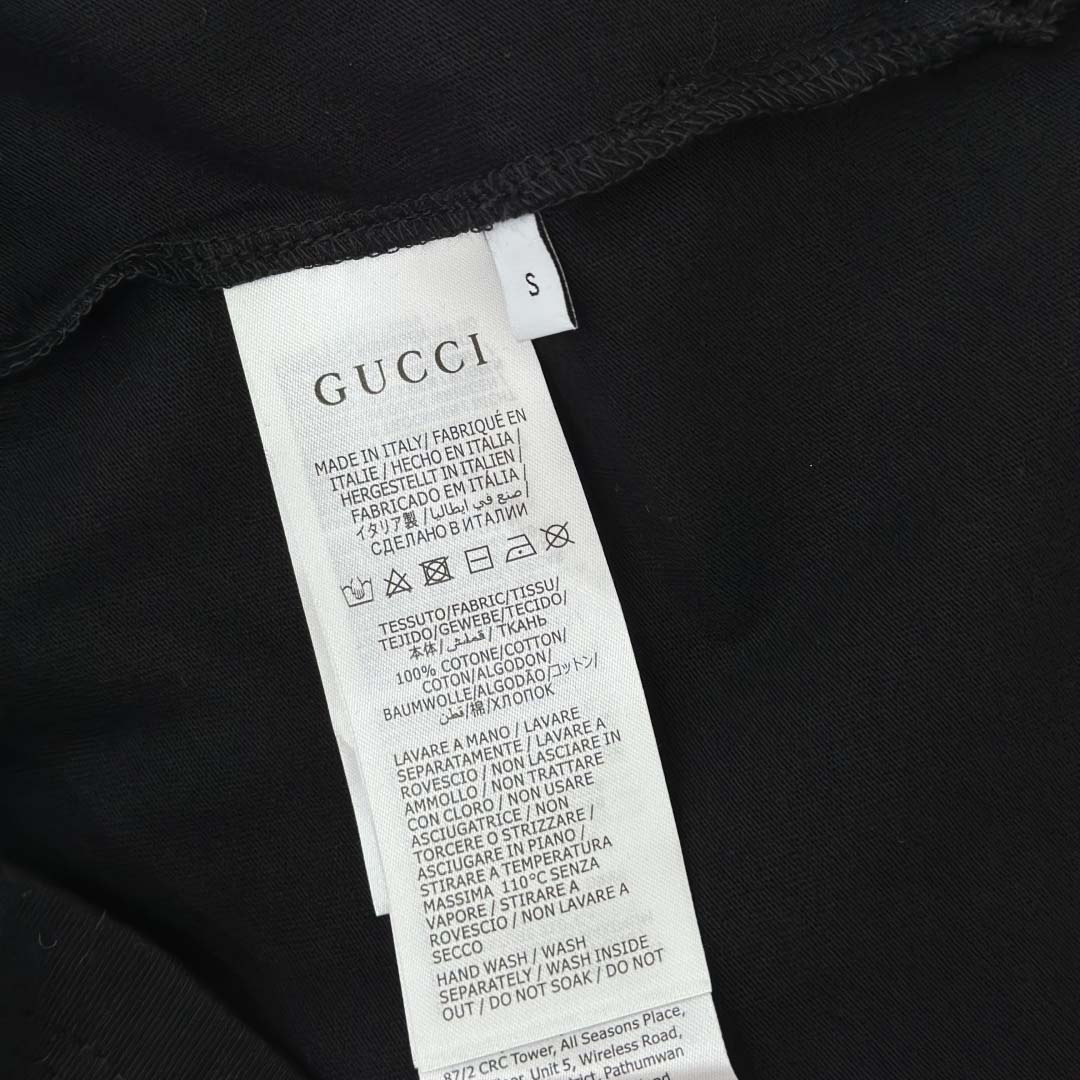 Gucci Cotton Jersey T-shirt With Embroidery - FashionPlug